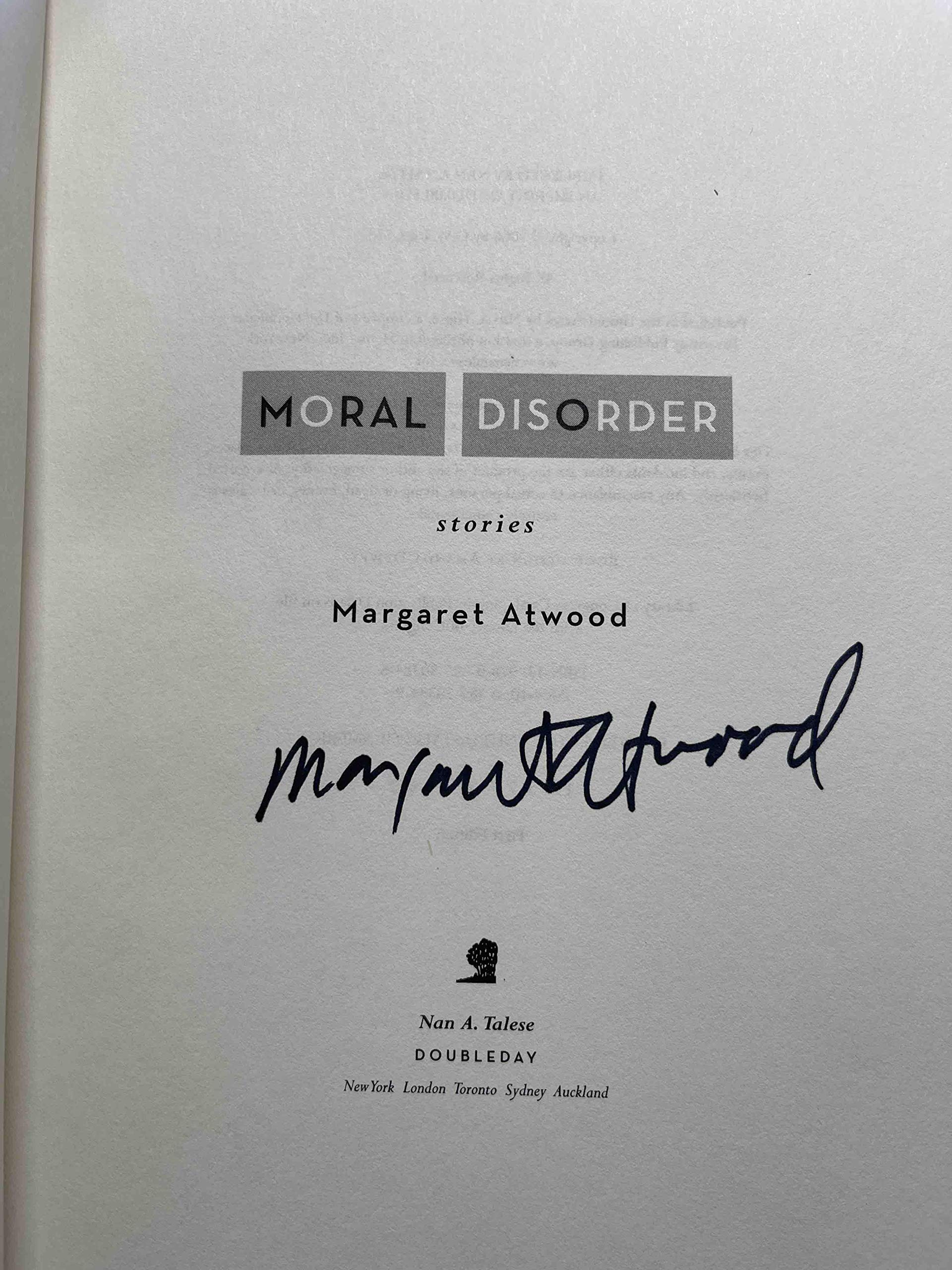 Moral Disorder: and Other Stories used book depot