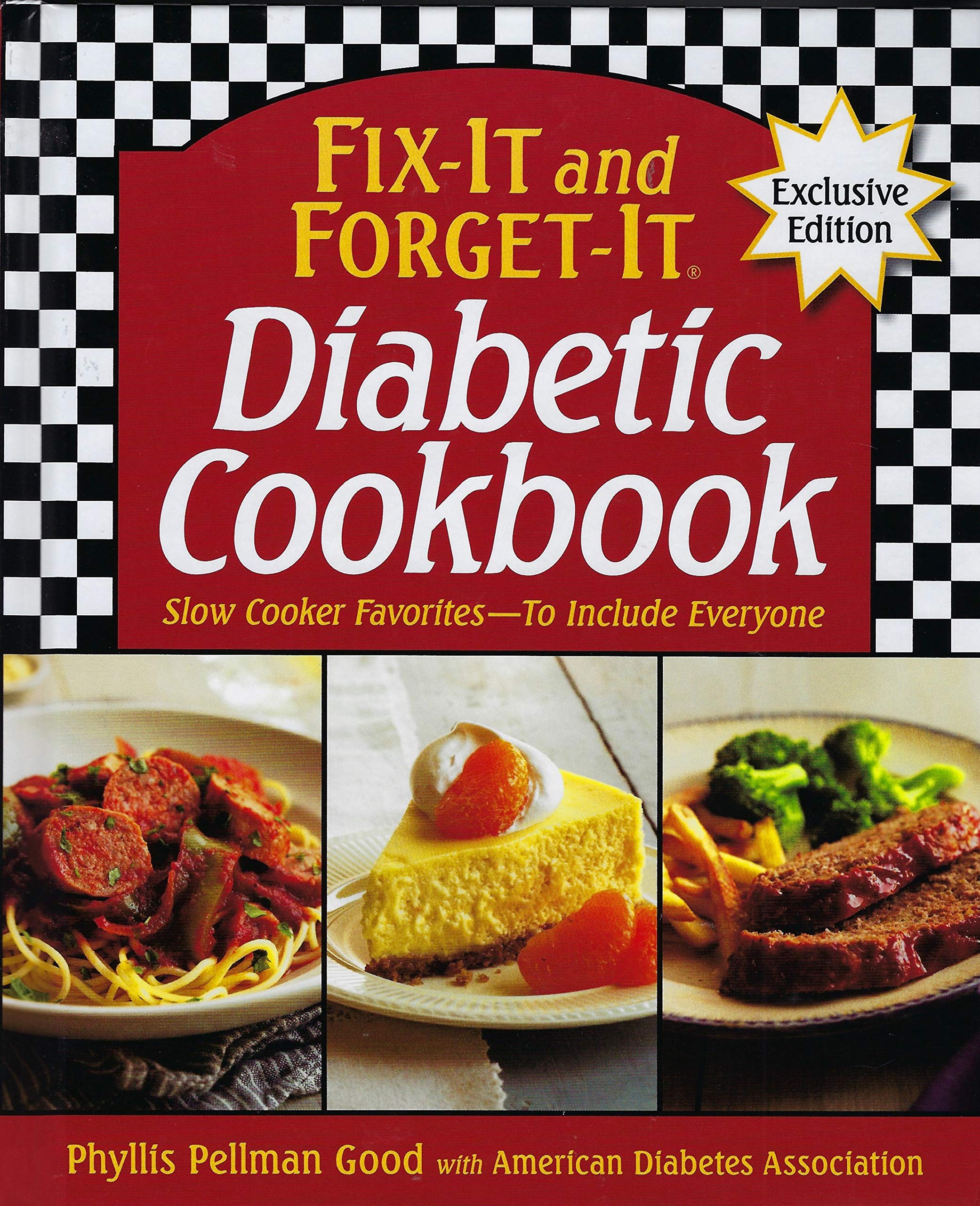 Fix-It and Forget-It Diabetic Cookbook Exclusive Edition used book depot
