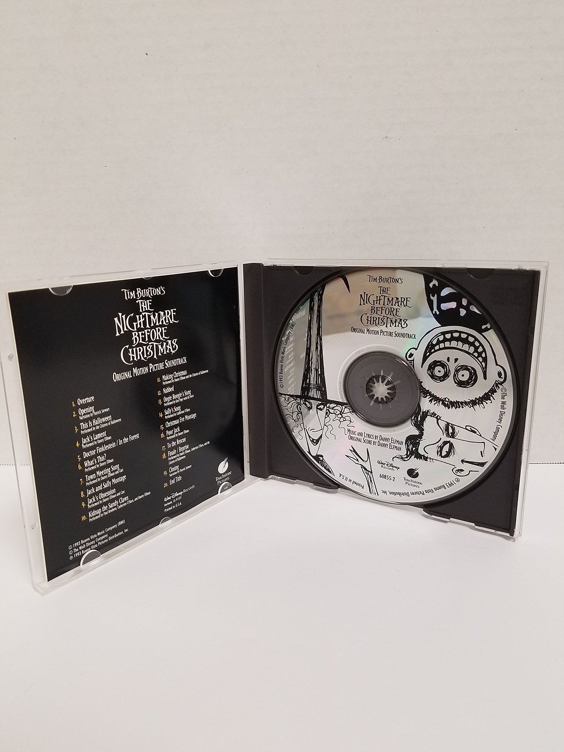 The Nightmare Before Christmas: Original Motion Picture Soundtrack used book depot