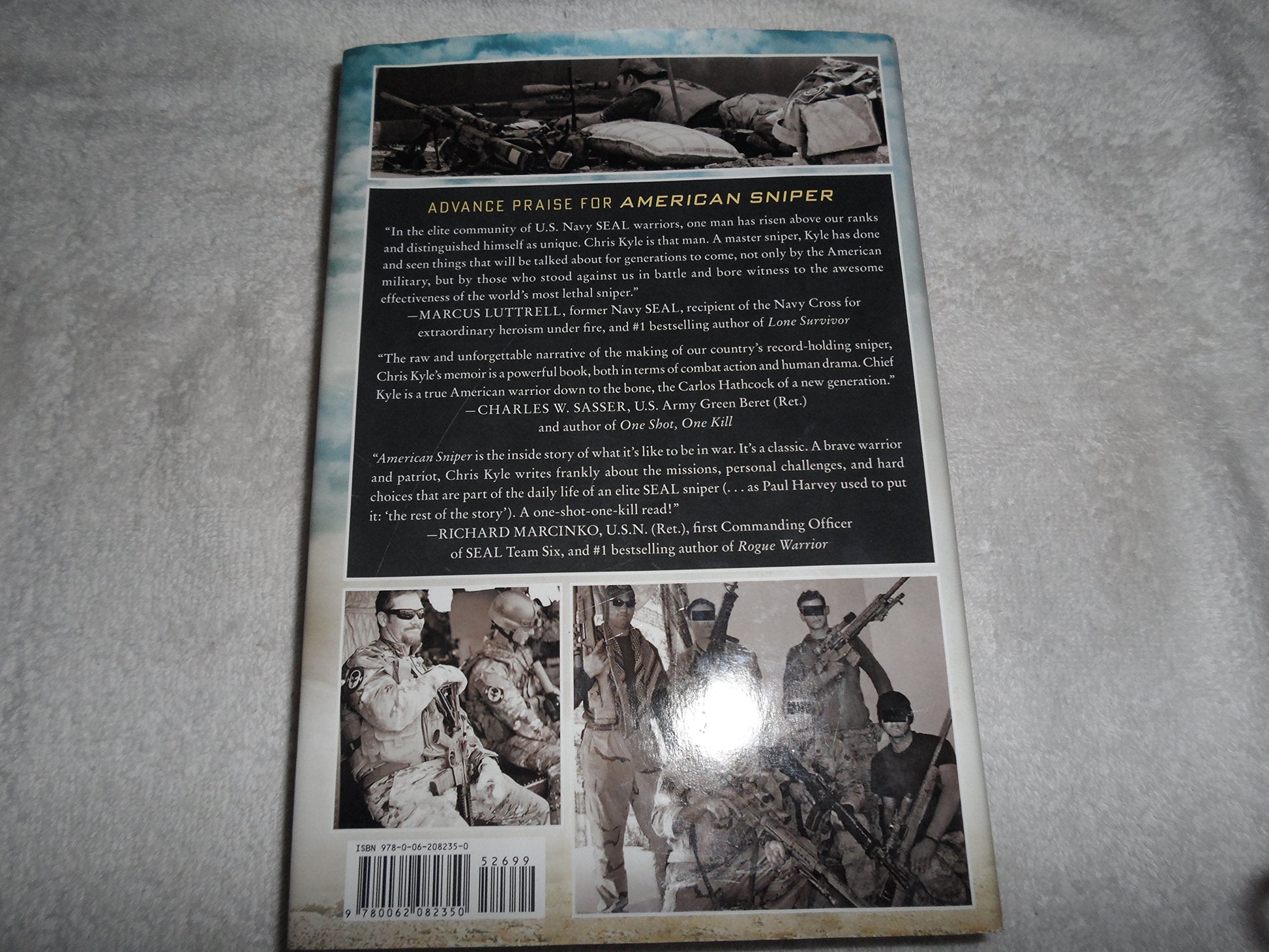 American Sniper: The Autobiography of the Most Lethal Sniper in U.S. Military History used book depot