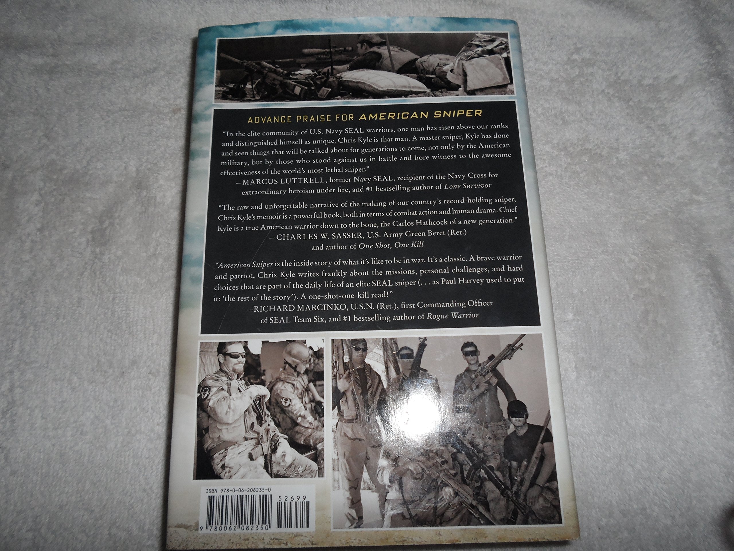 American Sniper: The Autobiography of the Most Lethal Sniper in U.S. Military History used book depot