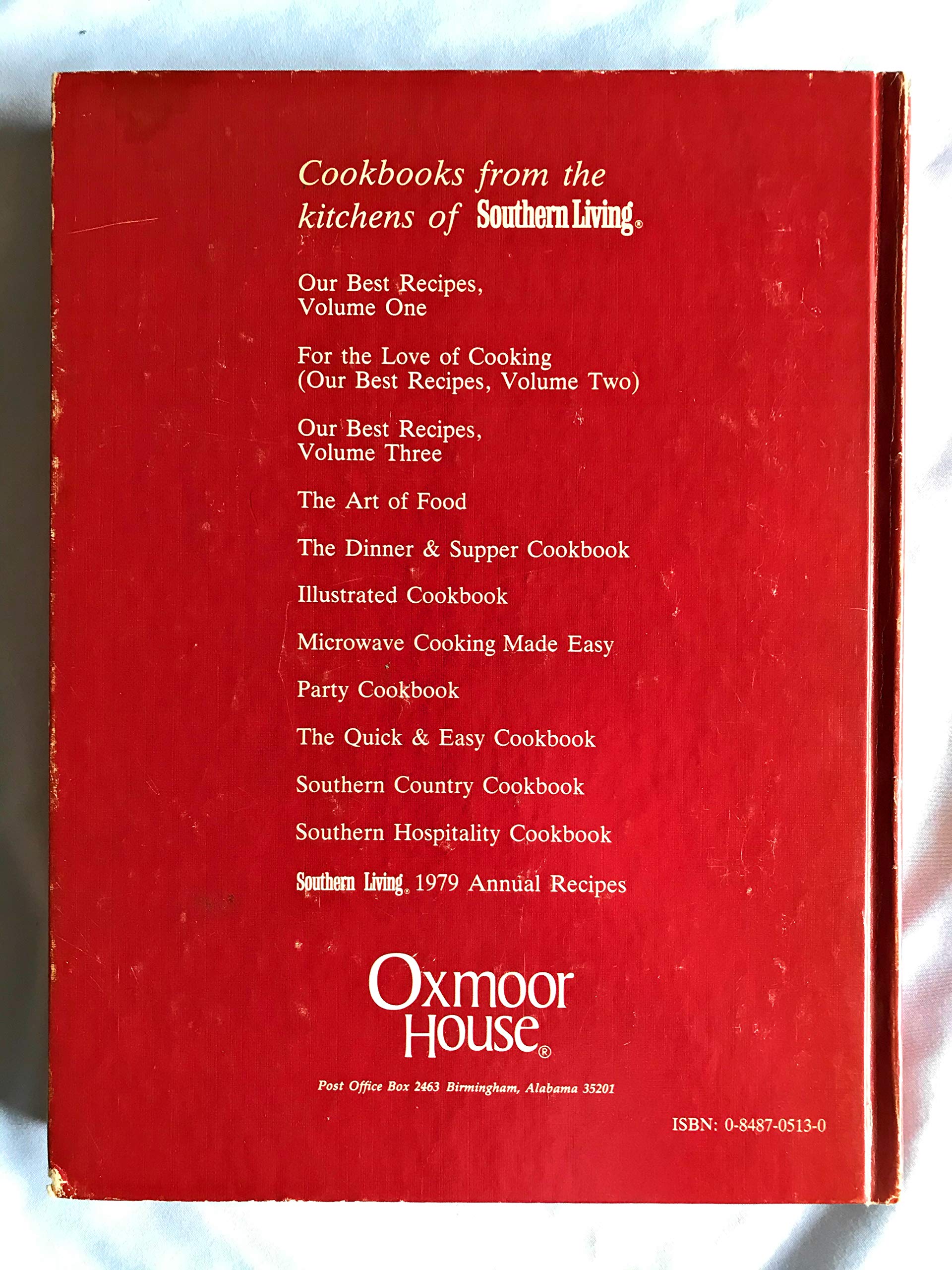 SOUTHERN LIVING 1979 Annual Recipes used book depot