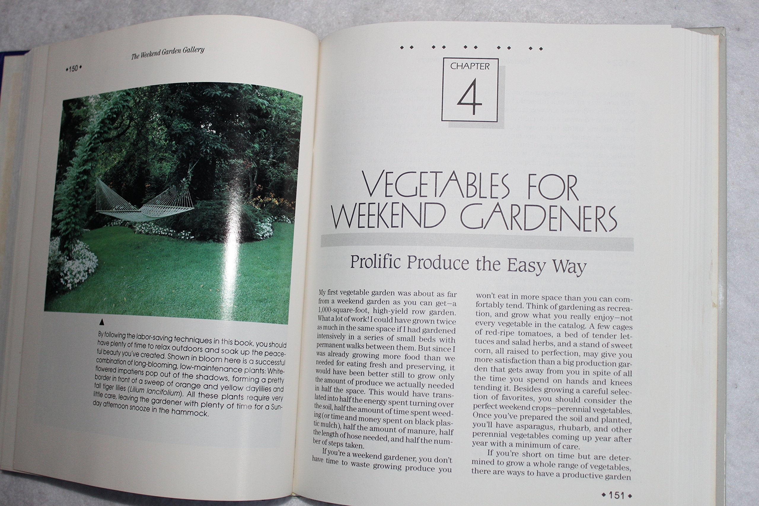 The Weekend Garden Guide: Work Saving Ways to a Beautiful Backyard used book depot