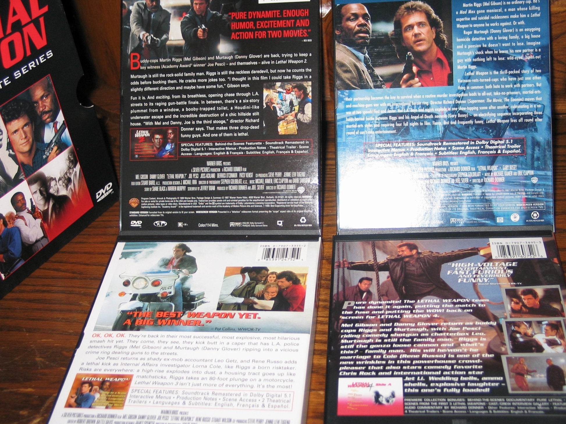 Lethal Weapon: The Complete Series [DVD] used book depot