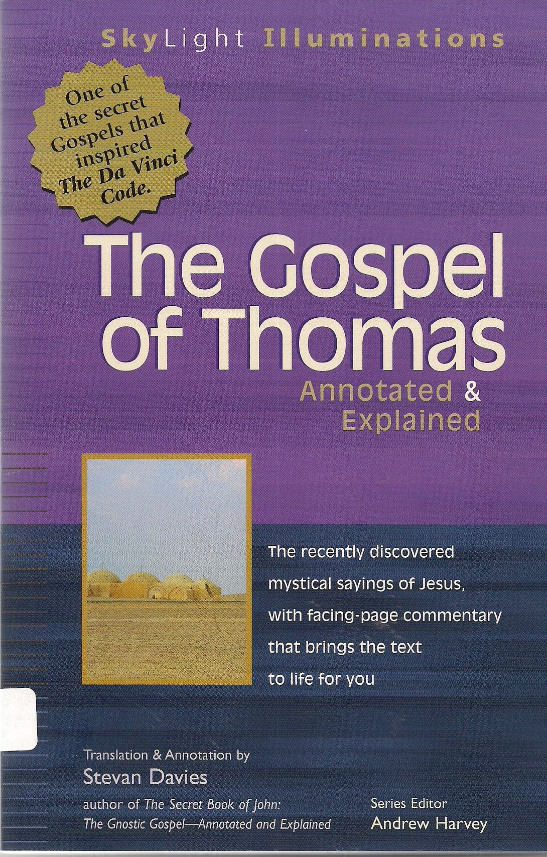 The Gospel of Thomas: Annotated & Explained (Skylight Illuminations,) used book depot