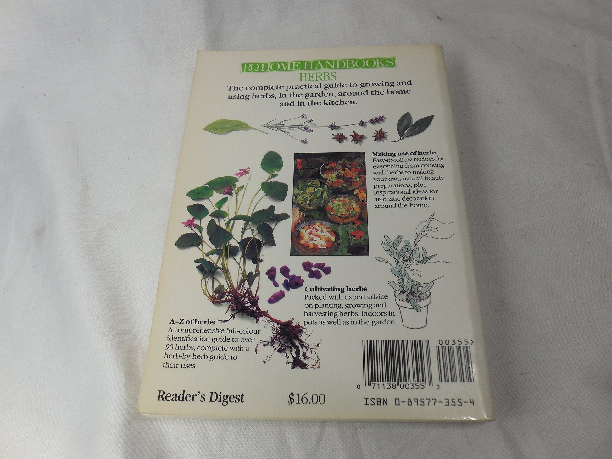 Herbs (RD Home Handbooks) used book depot