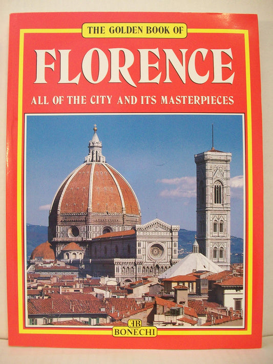 Florence Art Guide with Folding Map Bonechi Golden Book Collection [Paperback] Collective