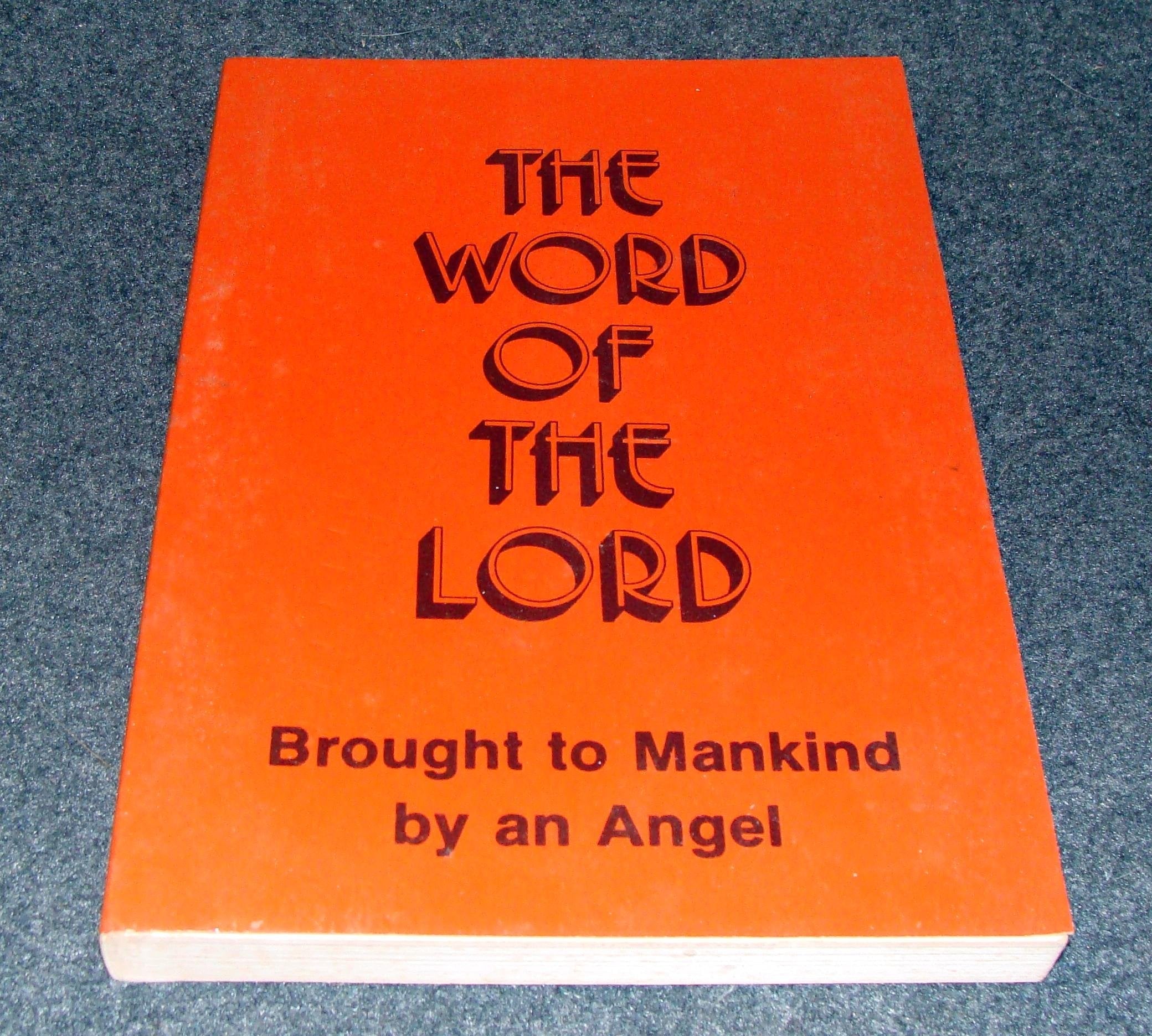 The Word of the Lord brought to Mankind by an Angel used book depot