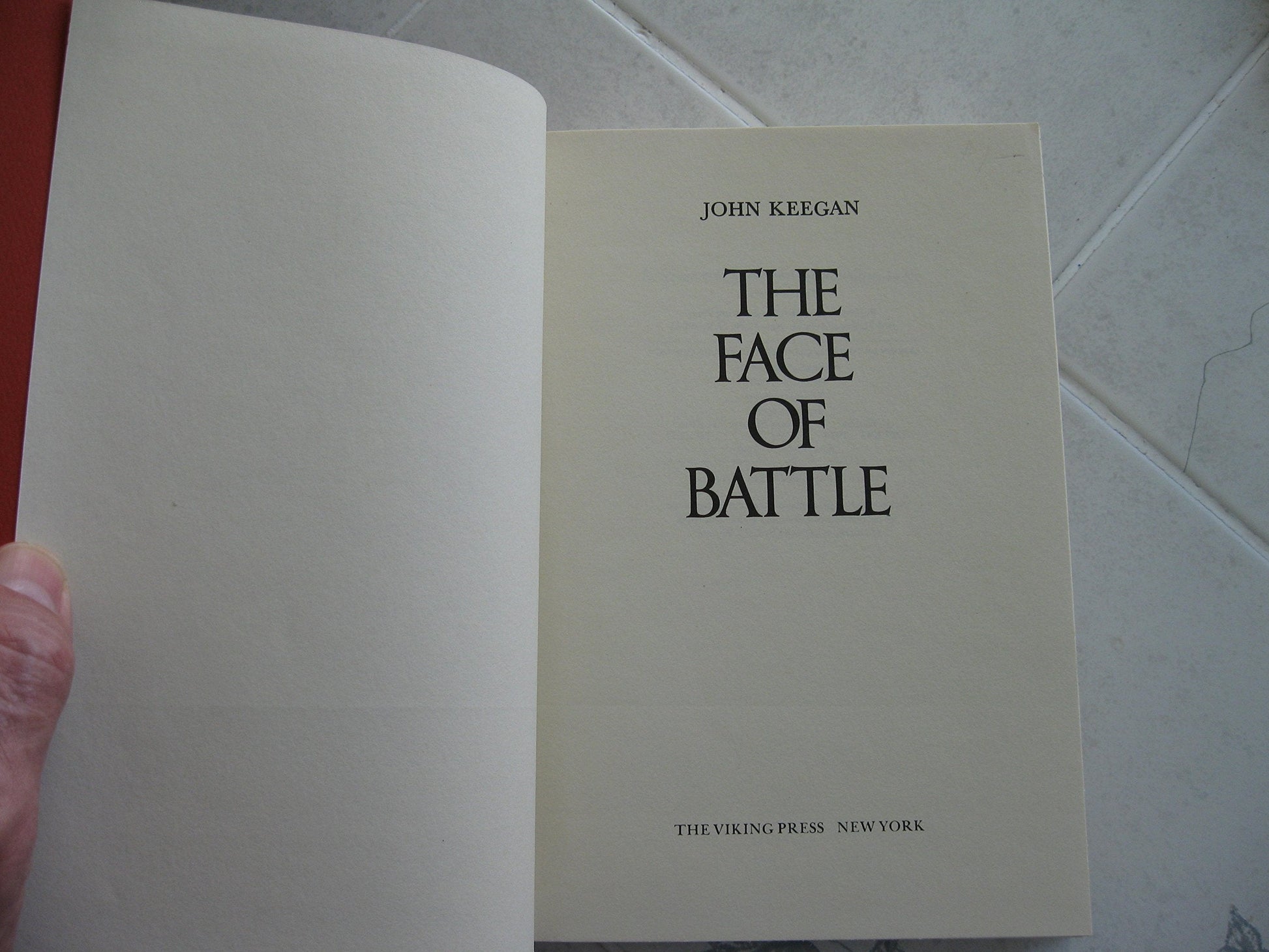 The Face of Battle used book depot