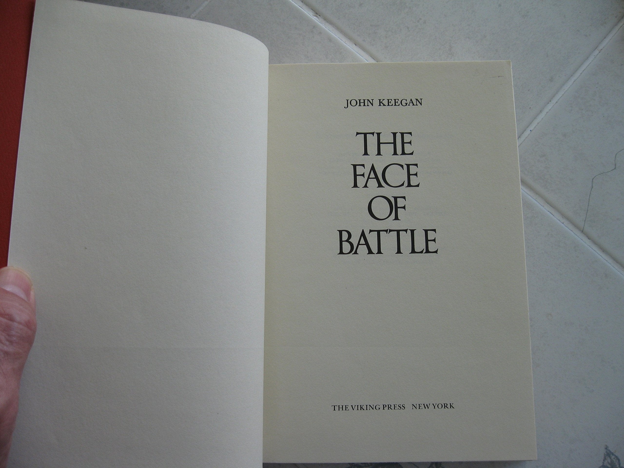 The Face of Battle used book depot