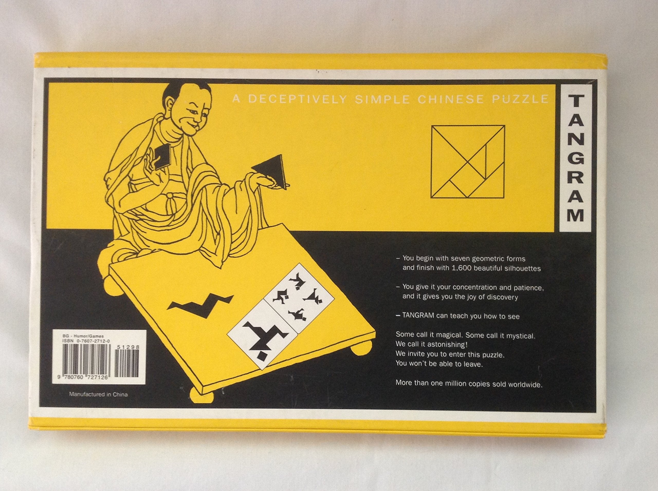 Tangram: 1600 Ancient Chinese Puzzles used book depot