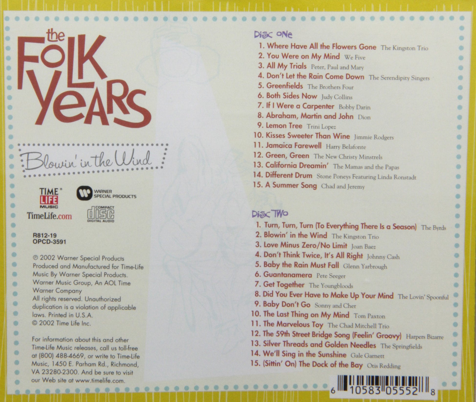 Folk Years: Blowin' in the Wind / Various used book depot