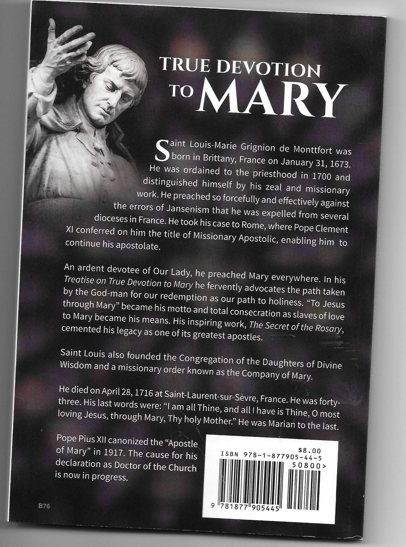 True Devotion to Mary, 1863 to 2013 Commemorative Edition used book depot