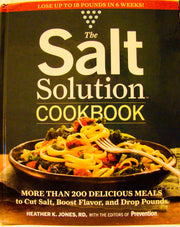The Salt Solution Cookbook used book depot