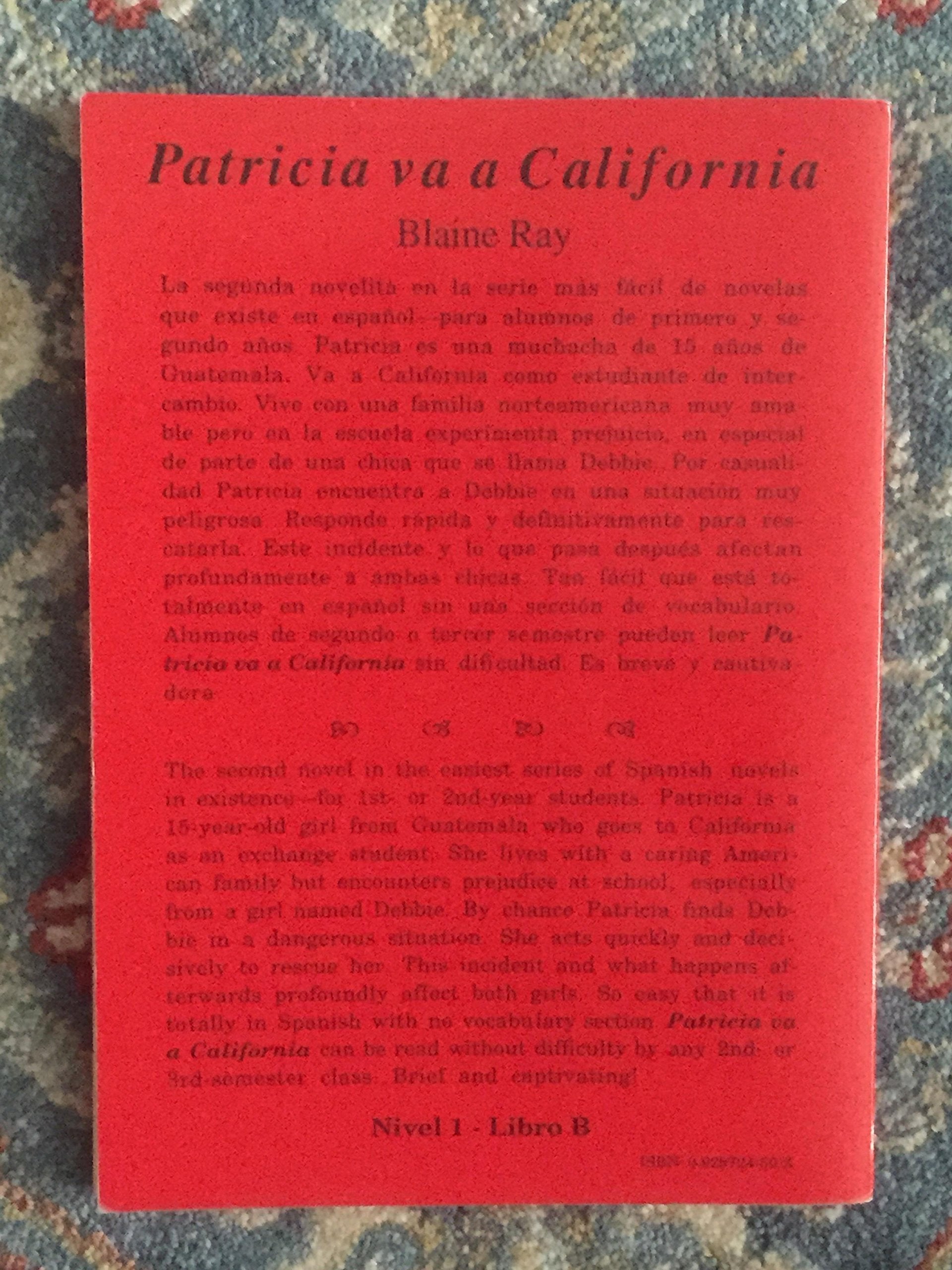 Patricia va a California (Spanish Edition) used book depot