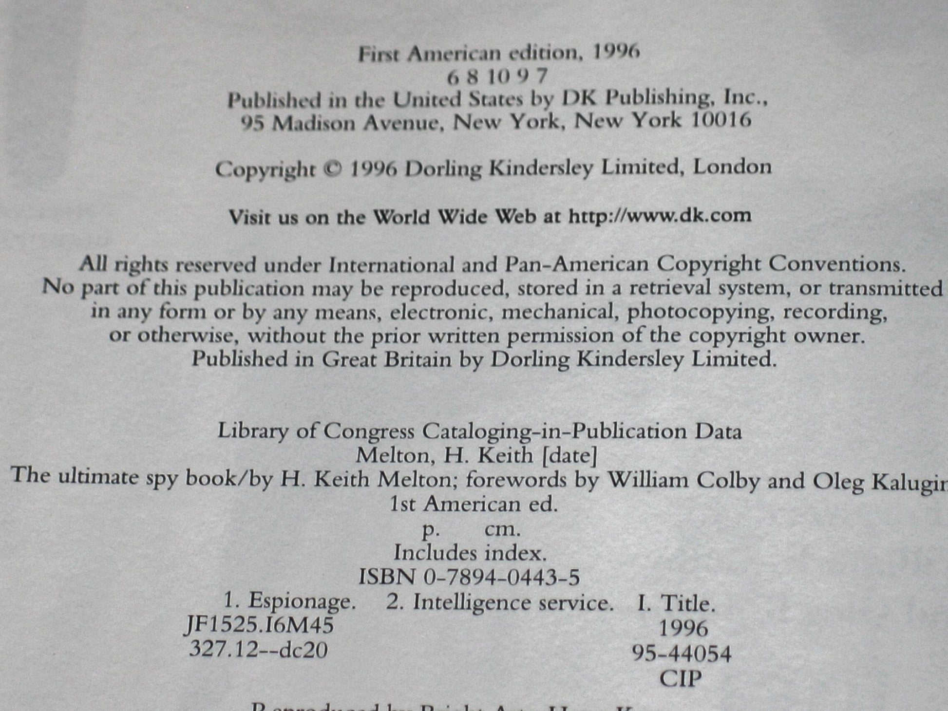 The Ultimate Spy Book used book depot