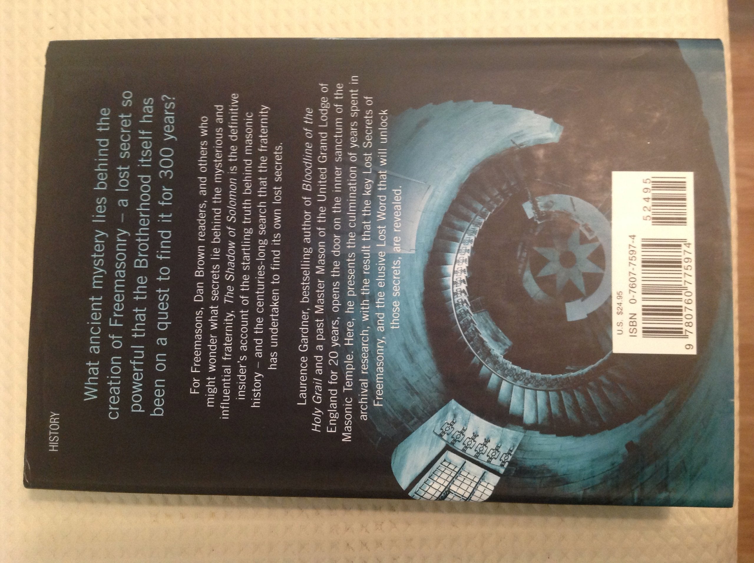 The Shadow of Solomon: The Lost Secret of the Freemasons Revealed used book depot