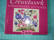 The Anchor Book of Crewelwork Embroidery Stitches (The Anchor Book Series) used book depot