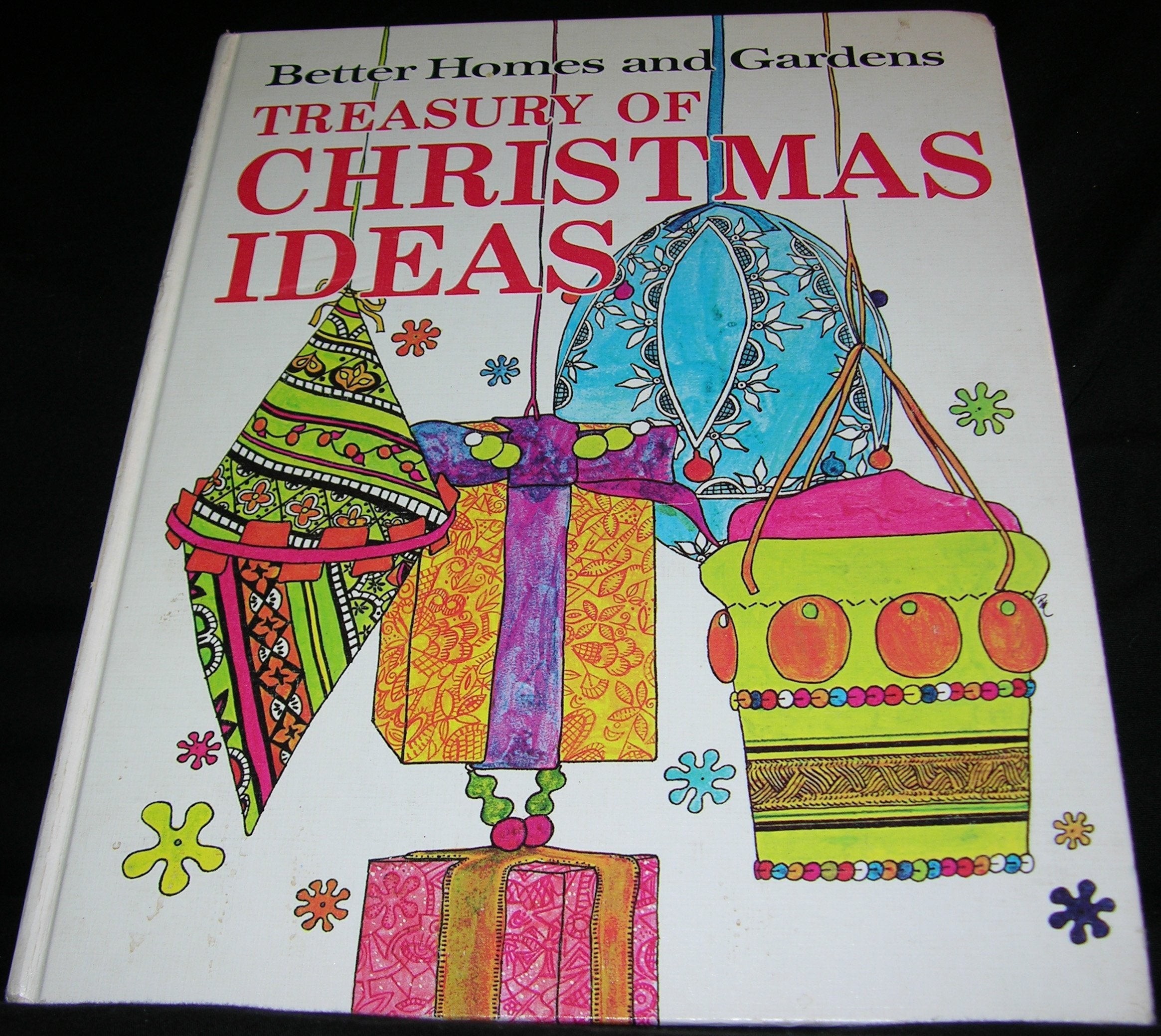 Better Homes and Gardens Treasury of Christmas Ideas used book depot