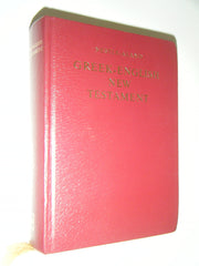 Greek-English New Testament used book depot