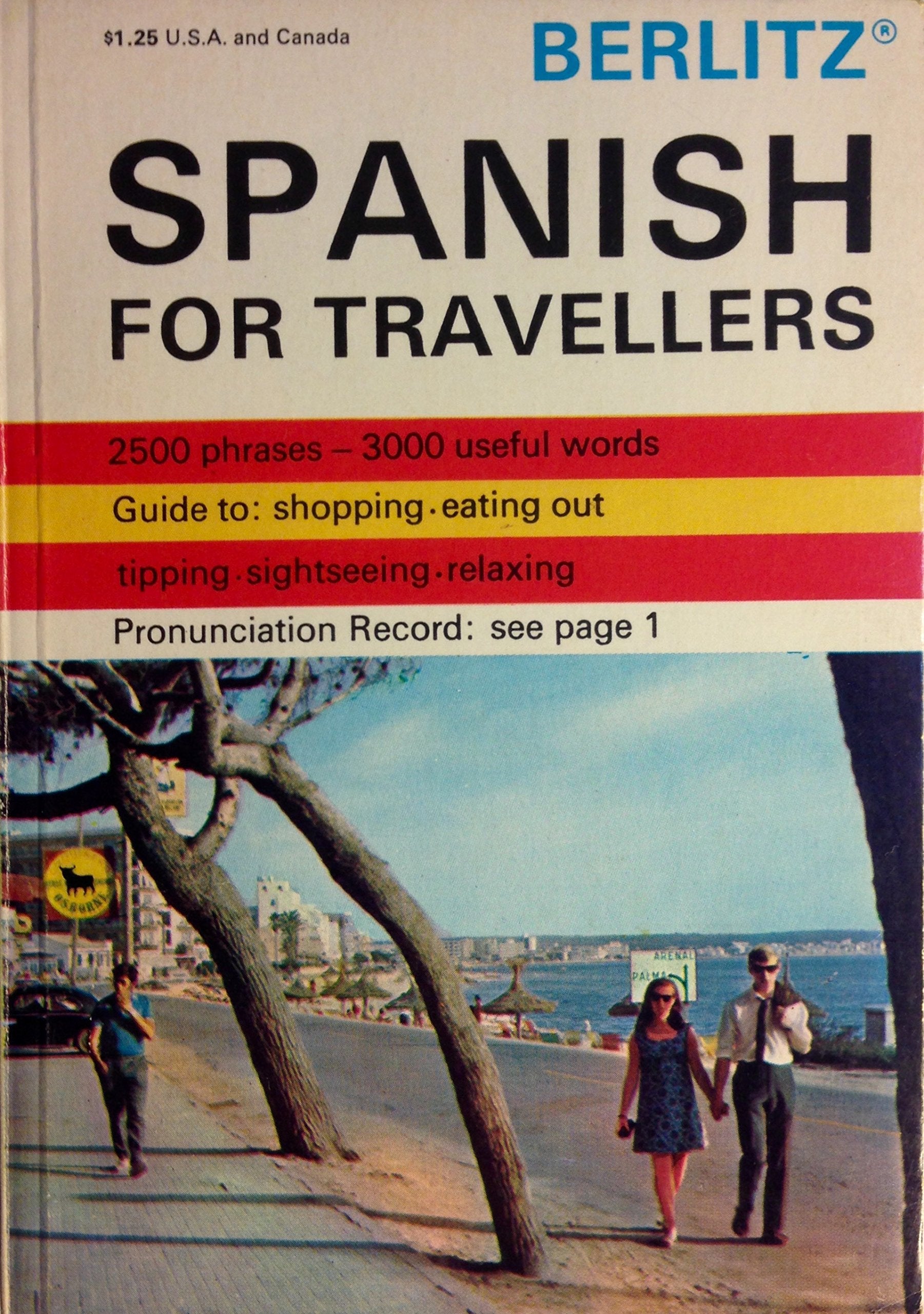 Berlitz Spanish for Travellers used book depot