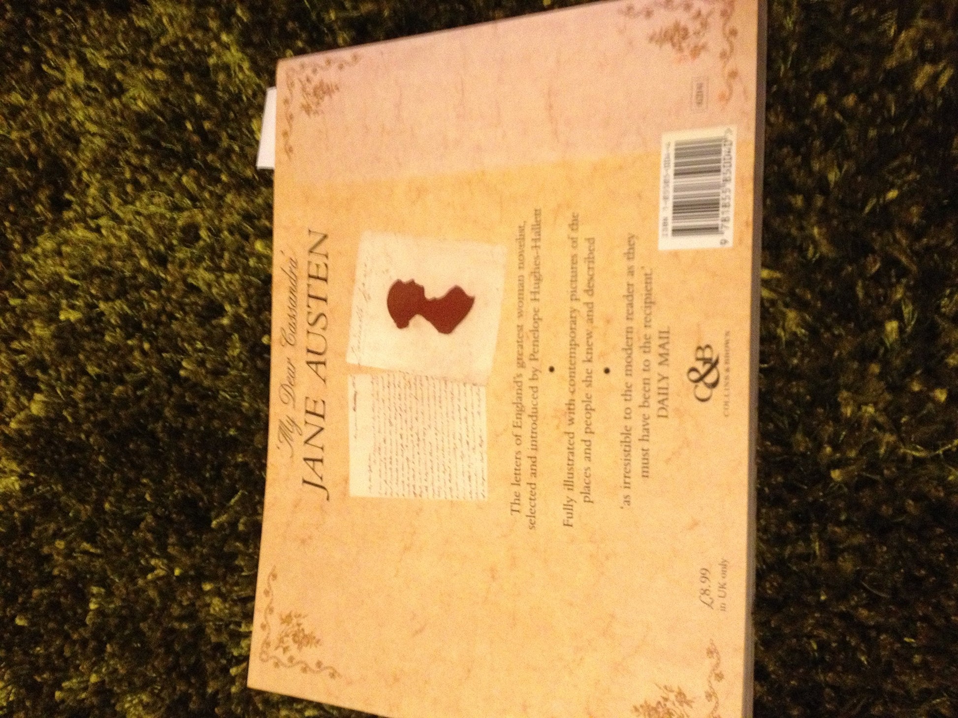 My Dear Cassandra : Selections from the Letters of Jane Austen used book depot