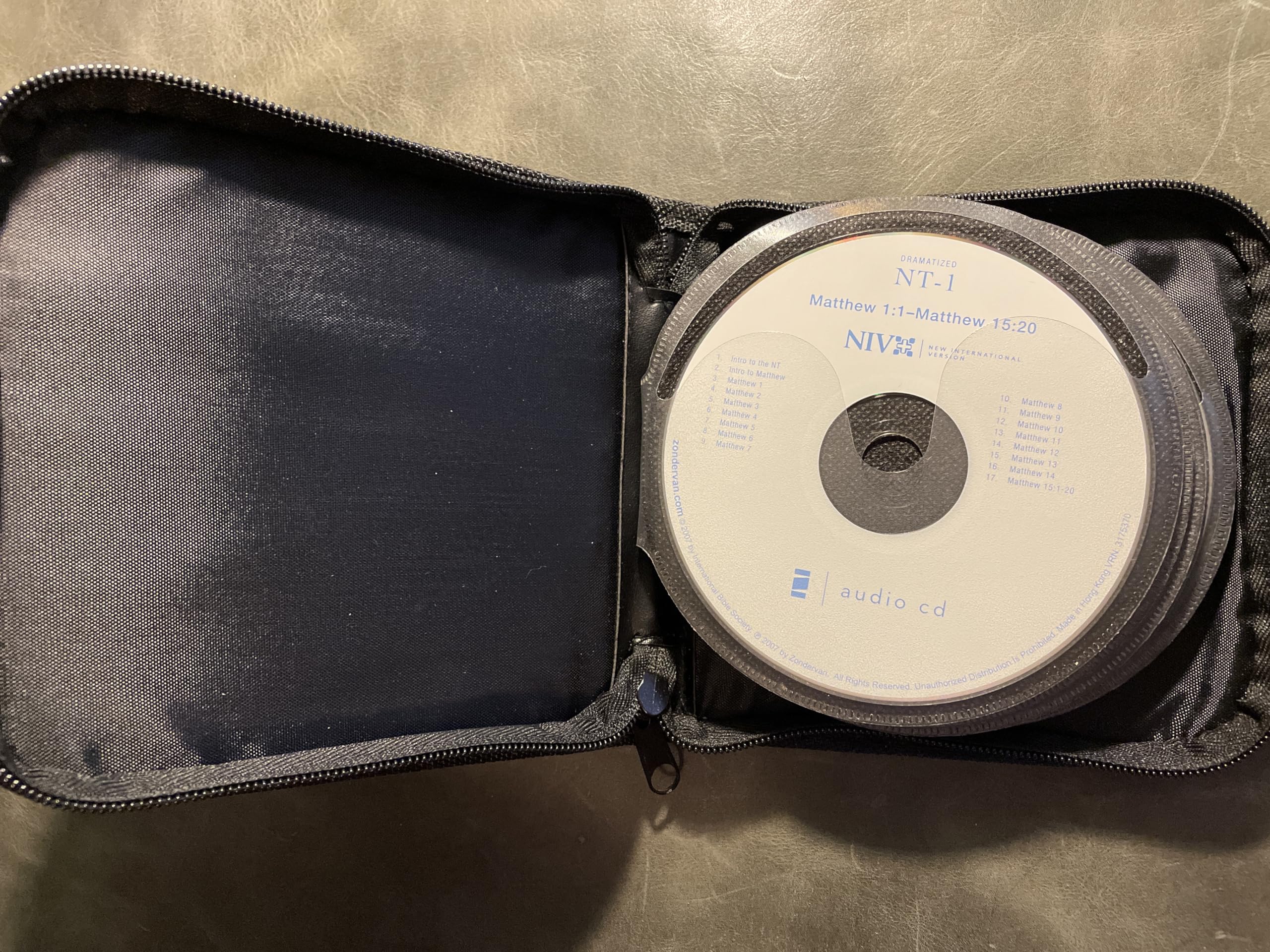 NIV Audio Bible New Testament Dramatized CD used book depot