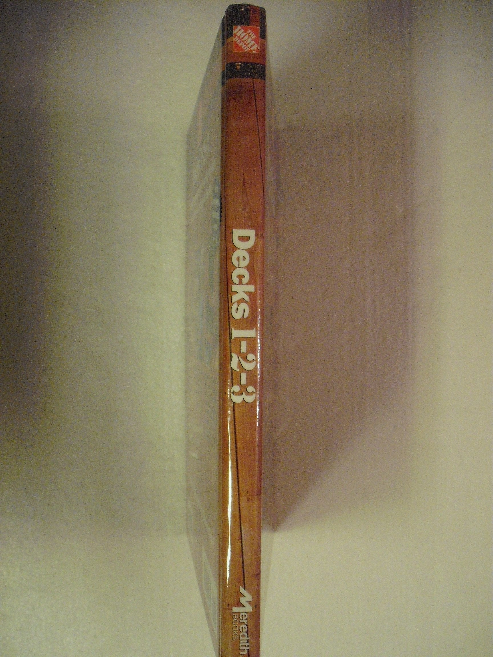 Decks 1-2-3: Design, Build, Maintain, Repair used book depot