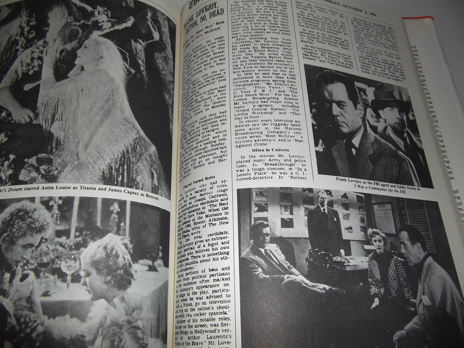 Hollywood Album 2: Lives and Deaths of Hollywood Stars from the Pages of the New York Times used book depot