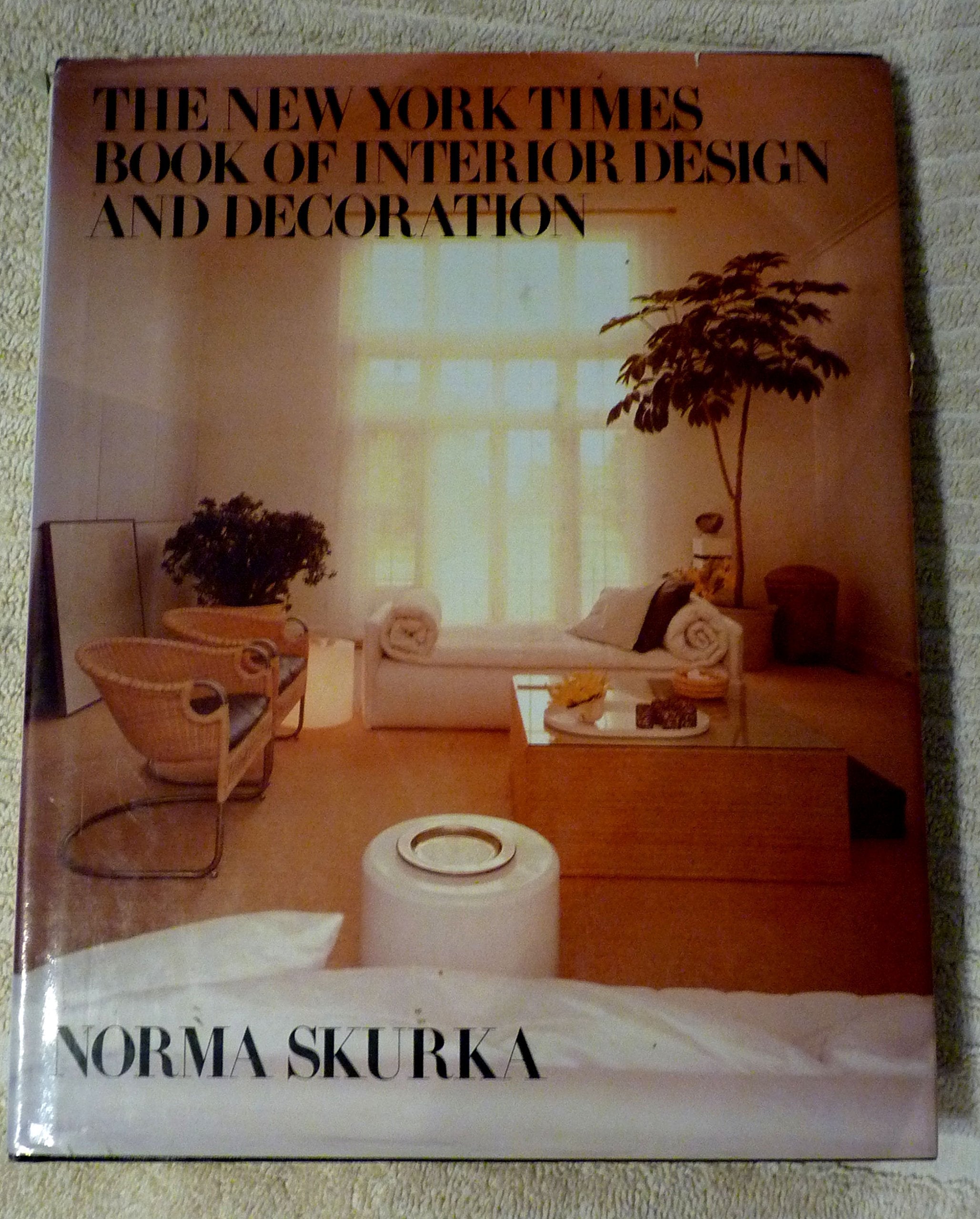The New York Times Book of Interior Design and Decoration used book depot