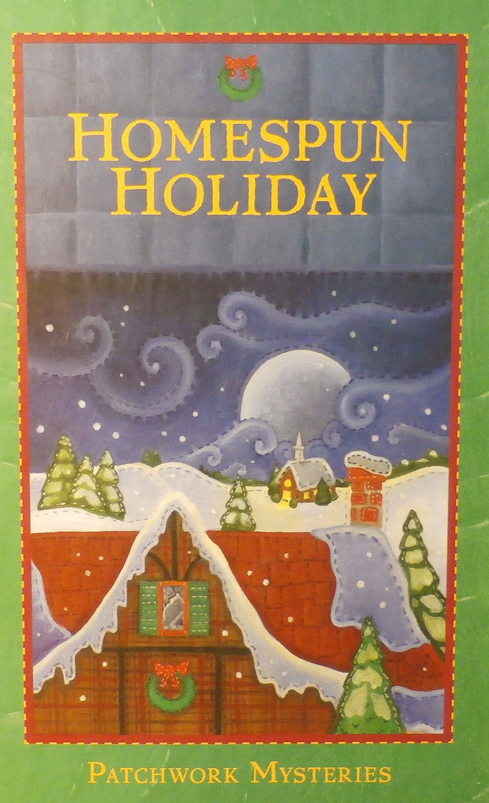 Homespun Holiday Patchwork Mysteries used book depot