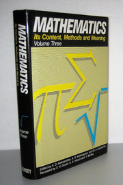 Mathematics Its Content, Methods and Meaning (Three) used book depot