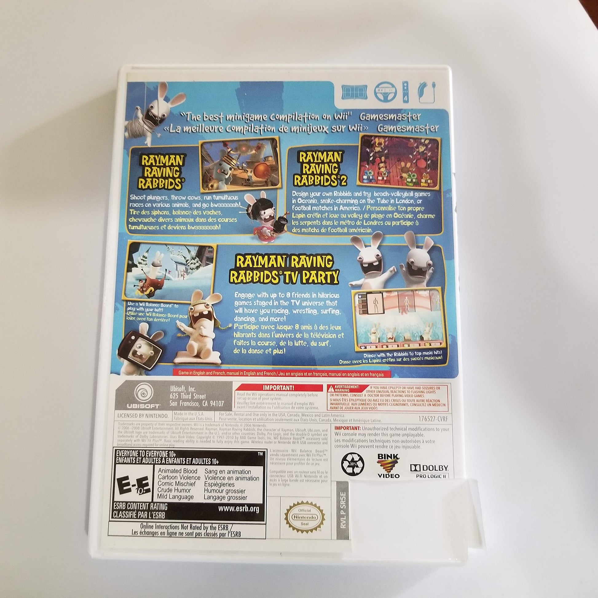 Raving Rabbids Party Collection used book depot