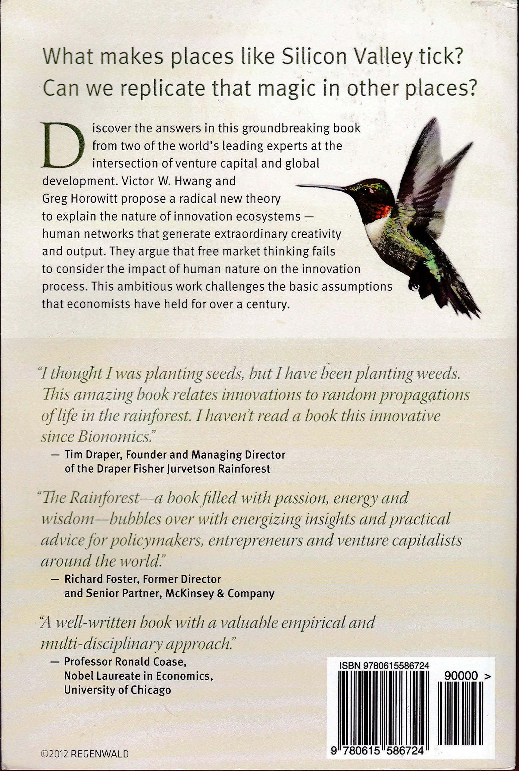 The Rainforest: The Secret to Building the Next Silicon Valley used book depot
