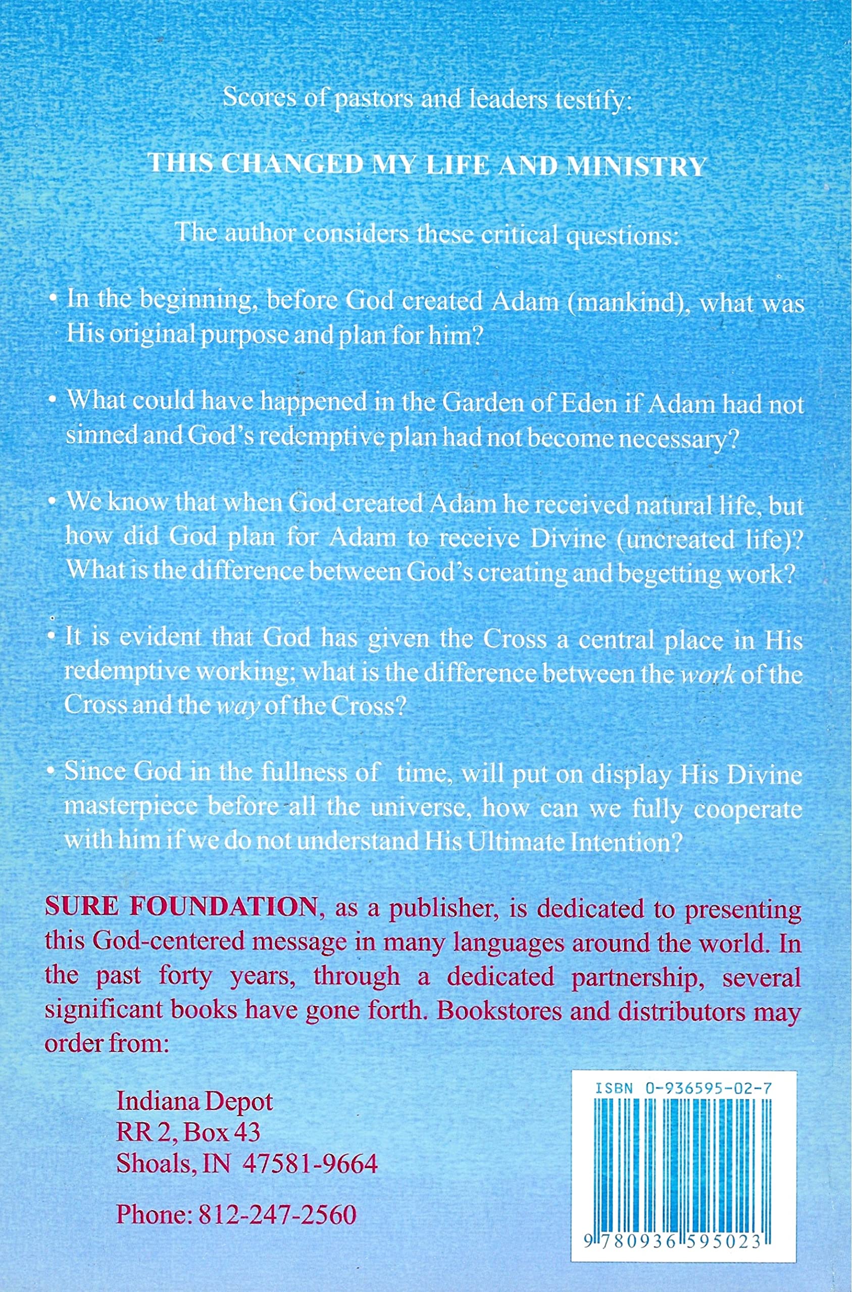 Ultimate Intention used book depot