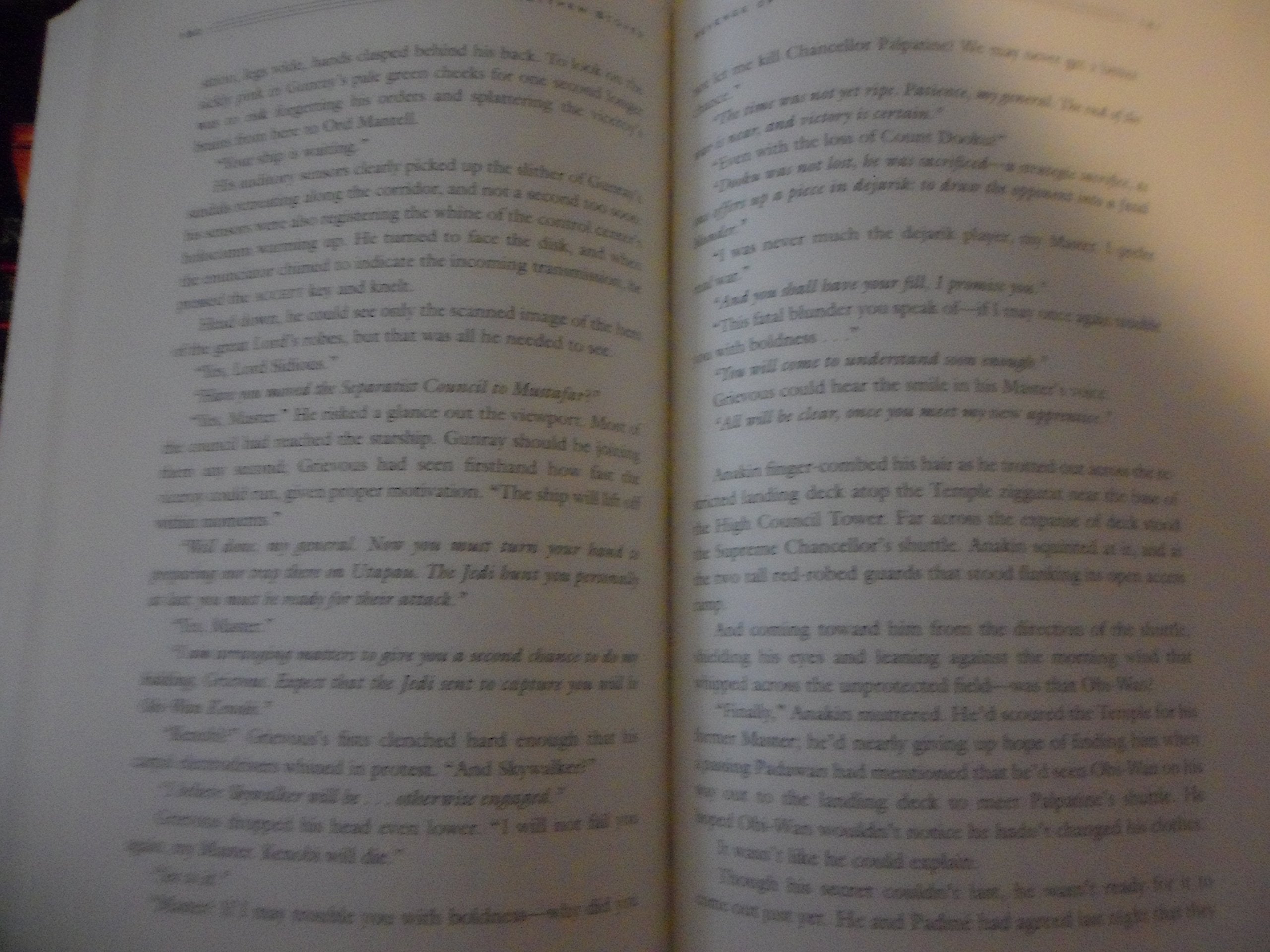 Star Wars, Episode III - Revenge of the Sith used book depot