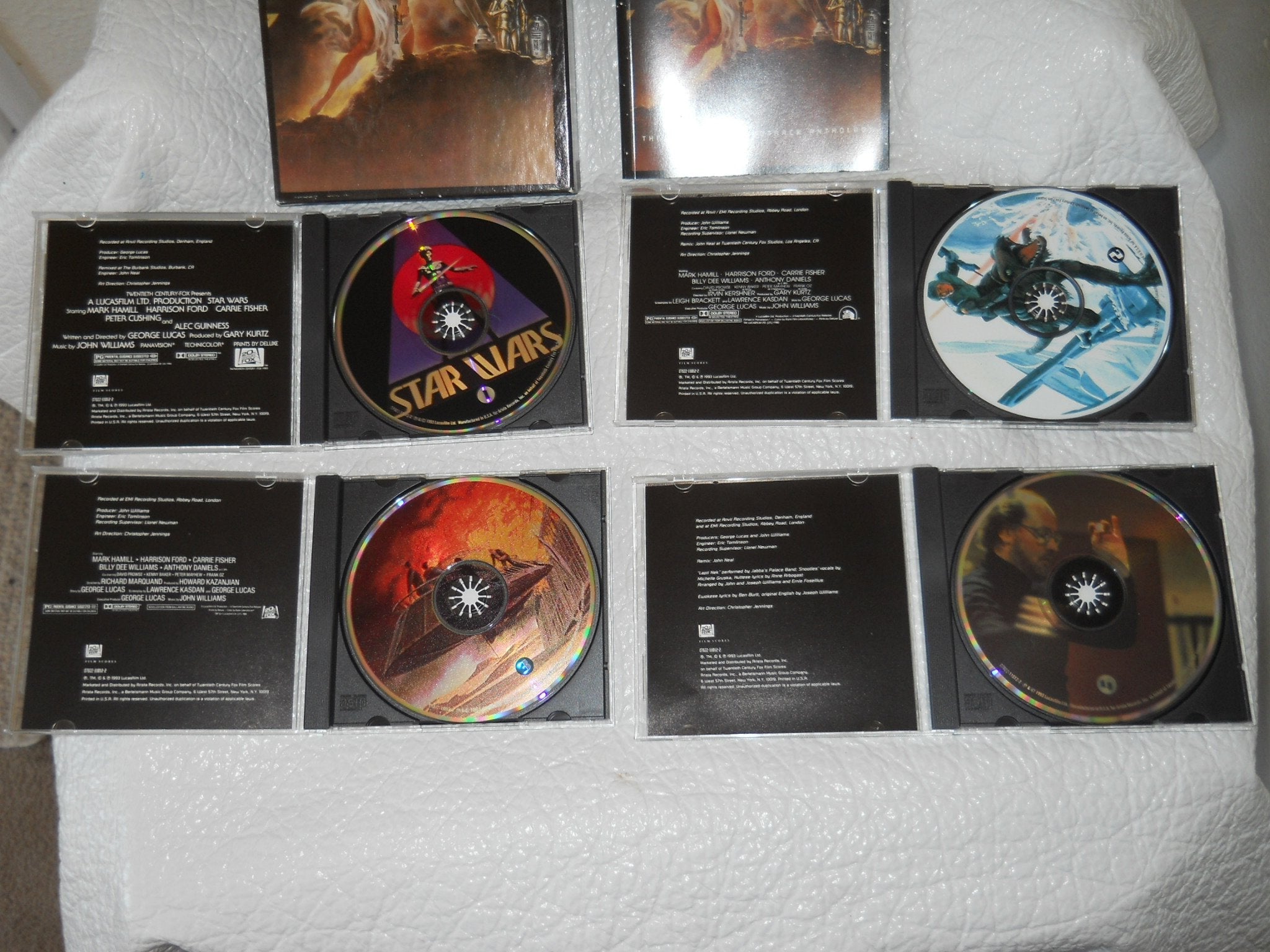 Star Wars Trilogy: The Original Soundtrack Anthology used book depot