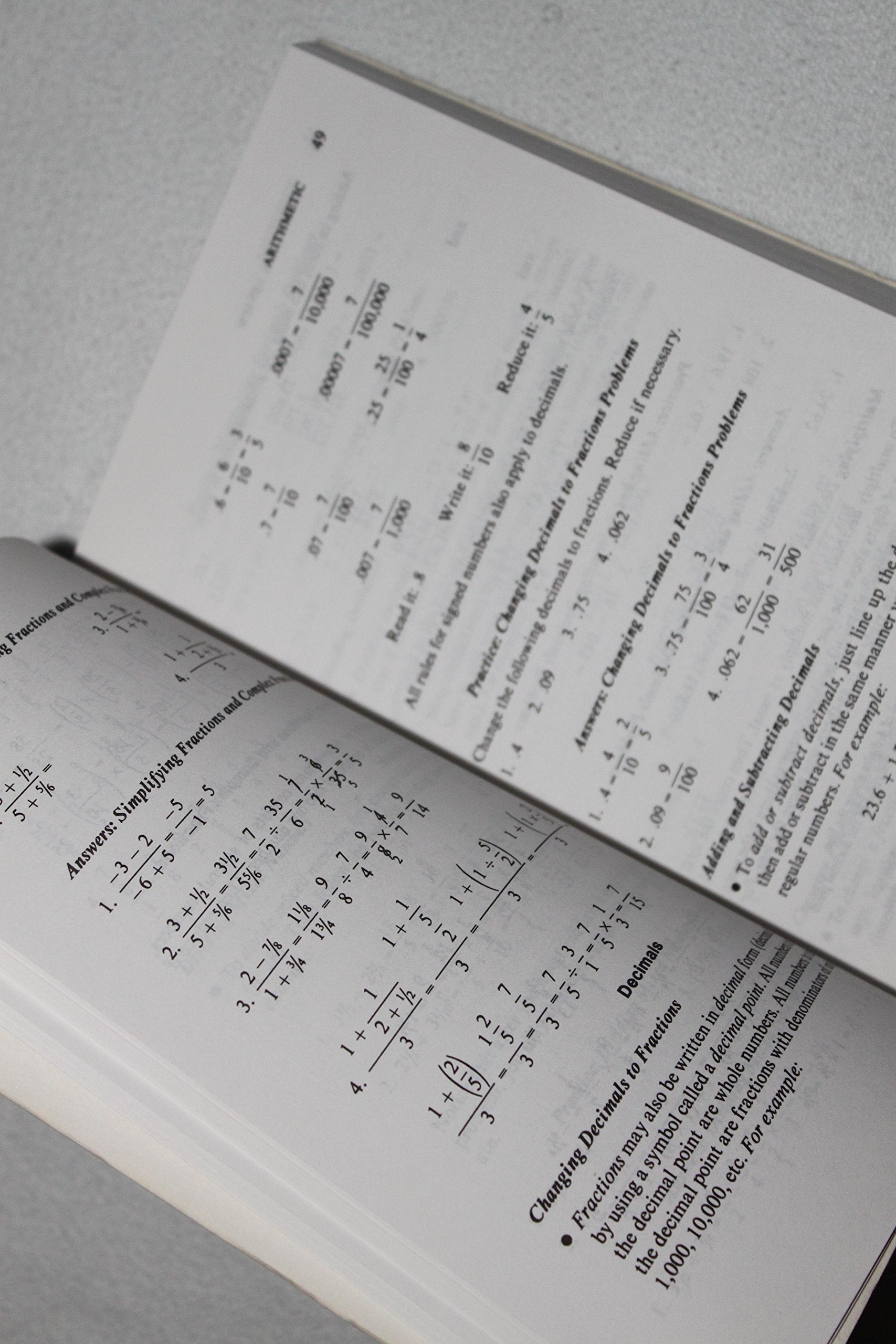 Math Review For Standardized Tests (Cliffs Test Prep) used book depot