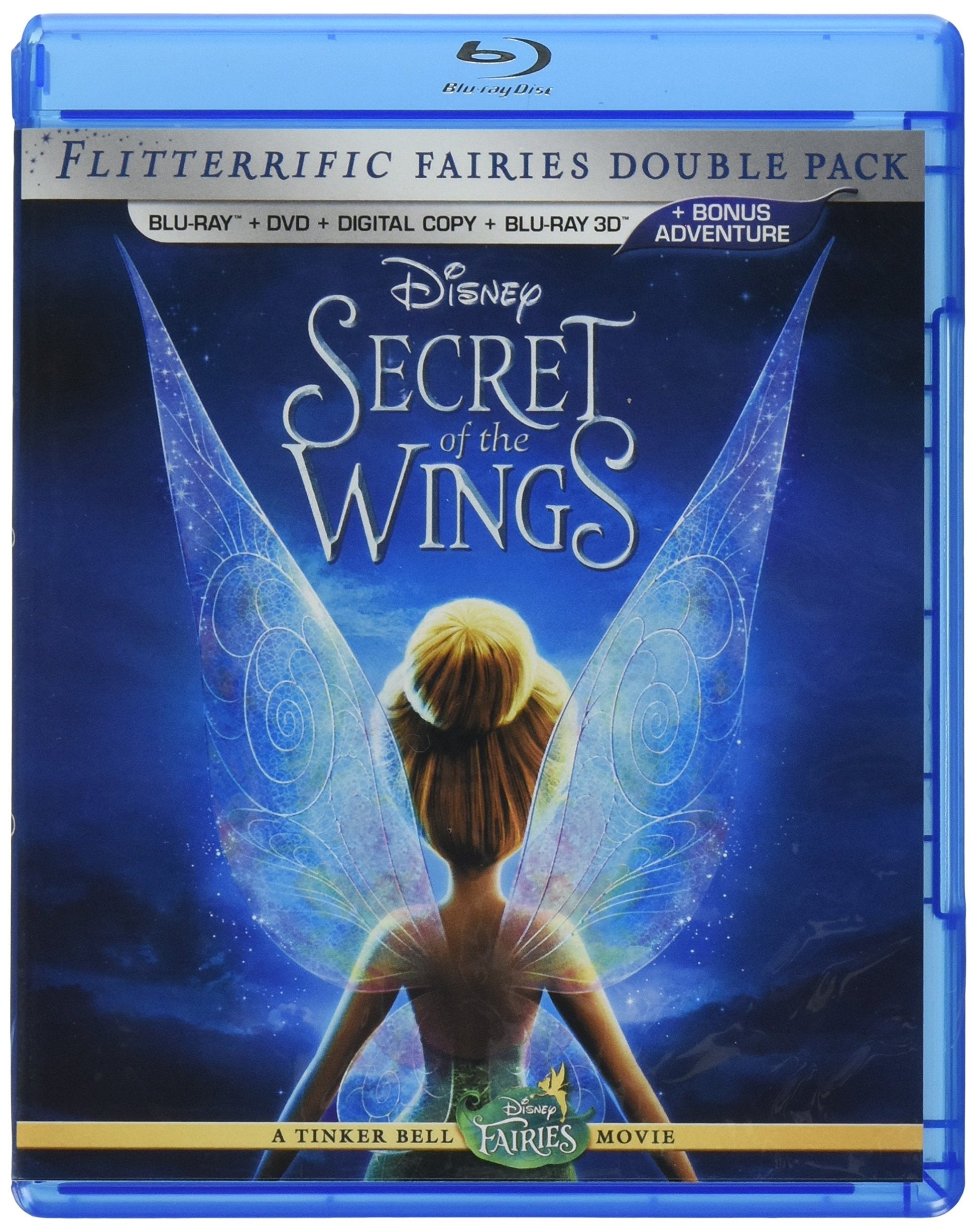 Secret of the Wings (Four-Disc Combo: Blu-ray 3D/Blu-ray/DVD + Digital Copy) [3D Blu-ray] used book depot