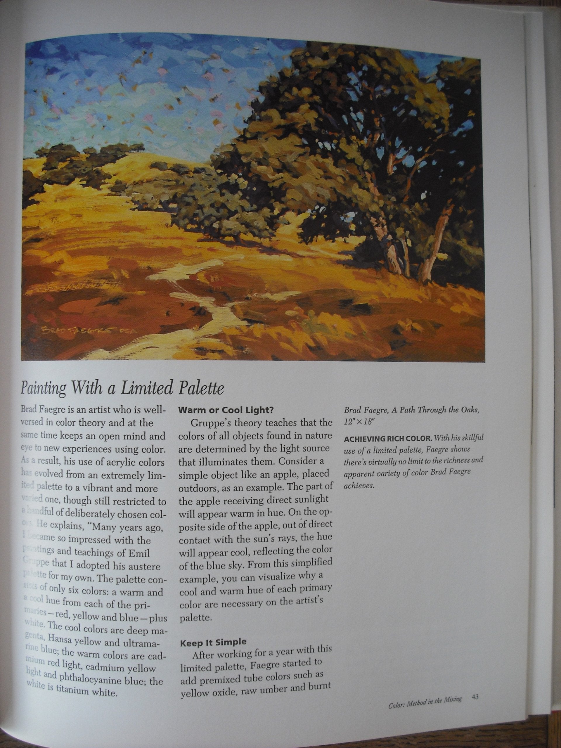 The North Light Book of Acrylic Painting Techniques used book depot