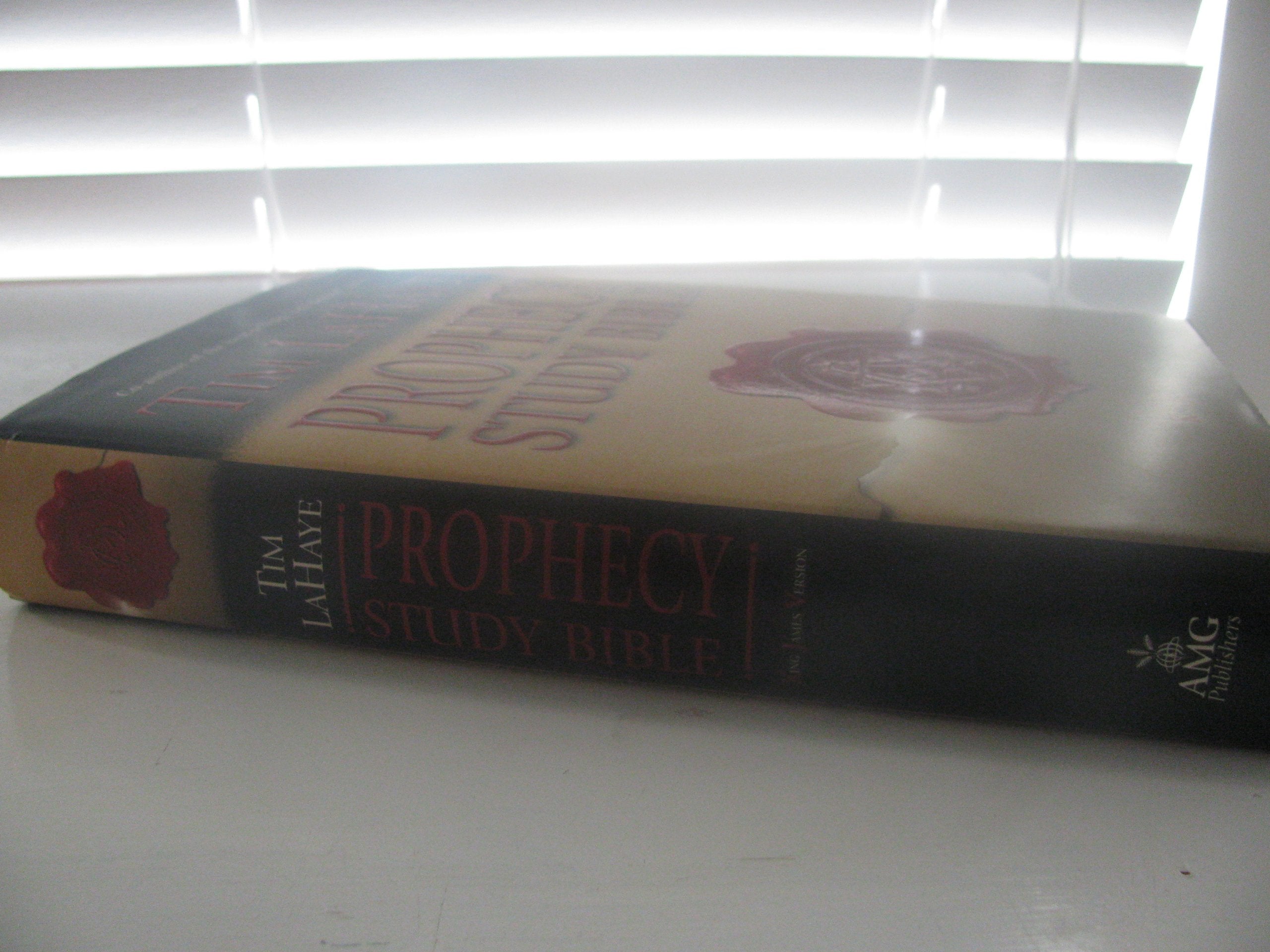 Prophecy Study Bible: King James Version used book depot