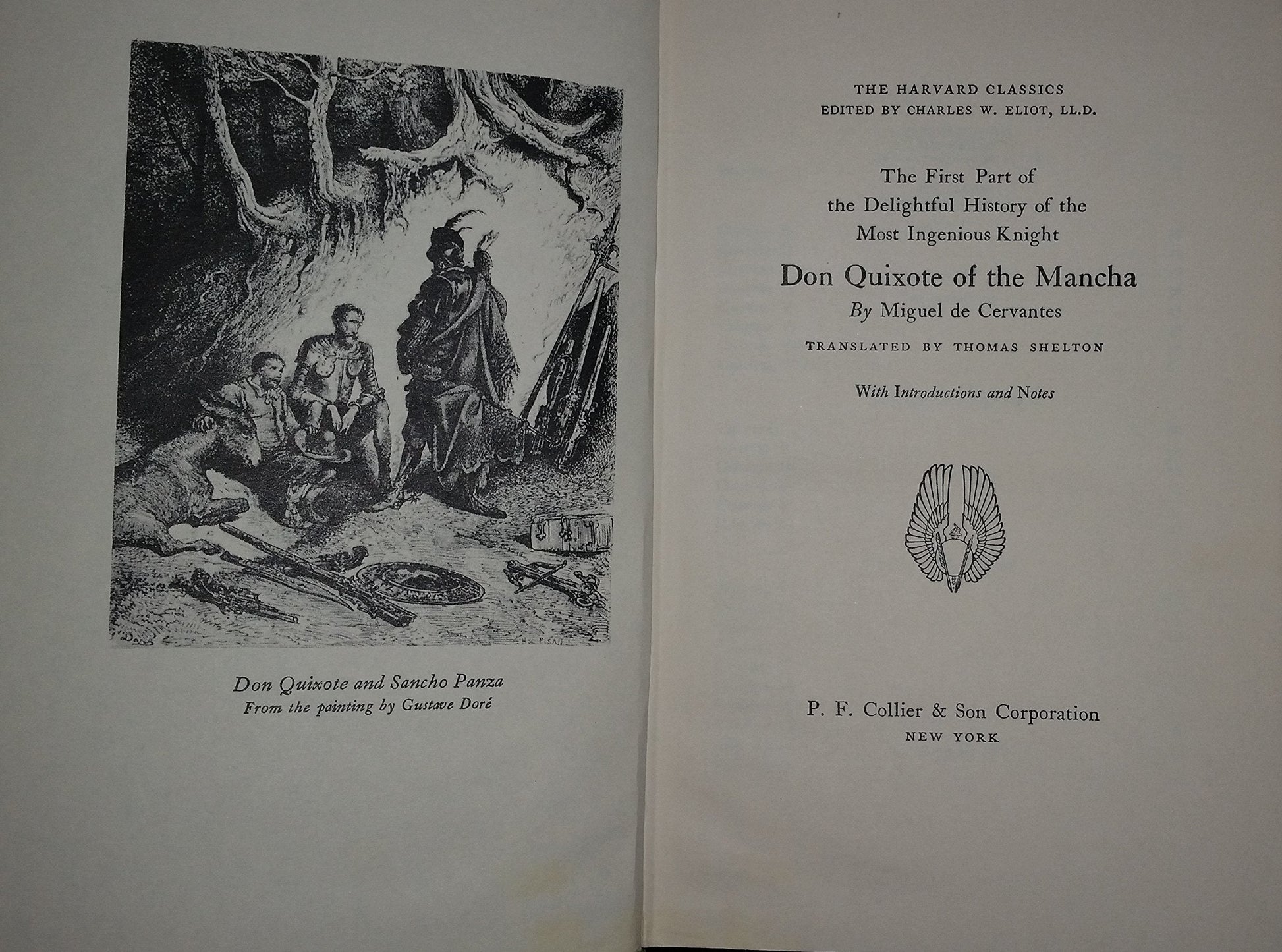 Cervantes (The Harvard Classics) used book depot