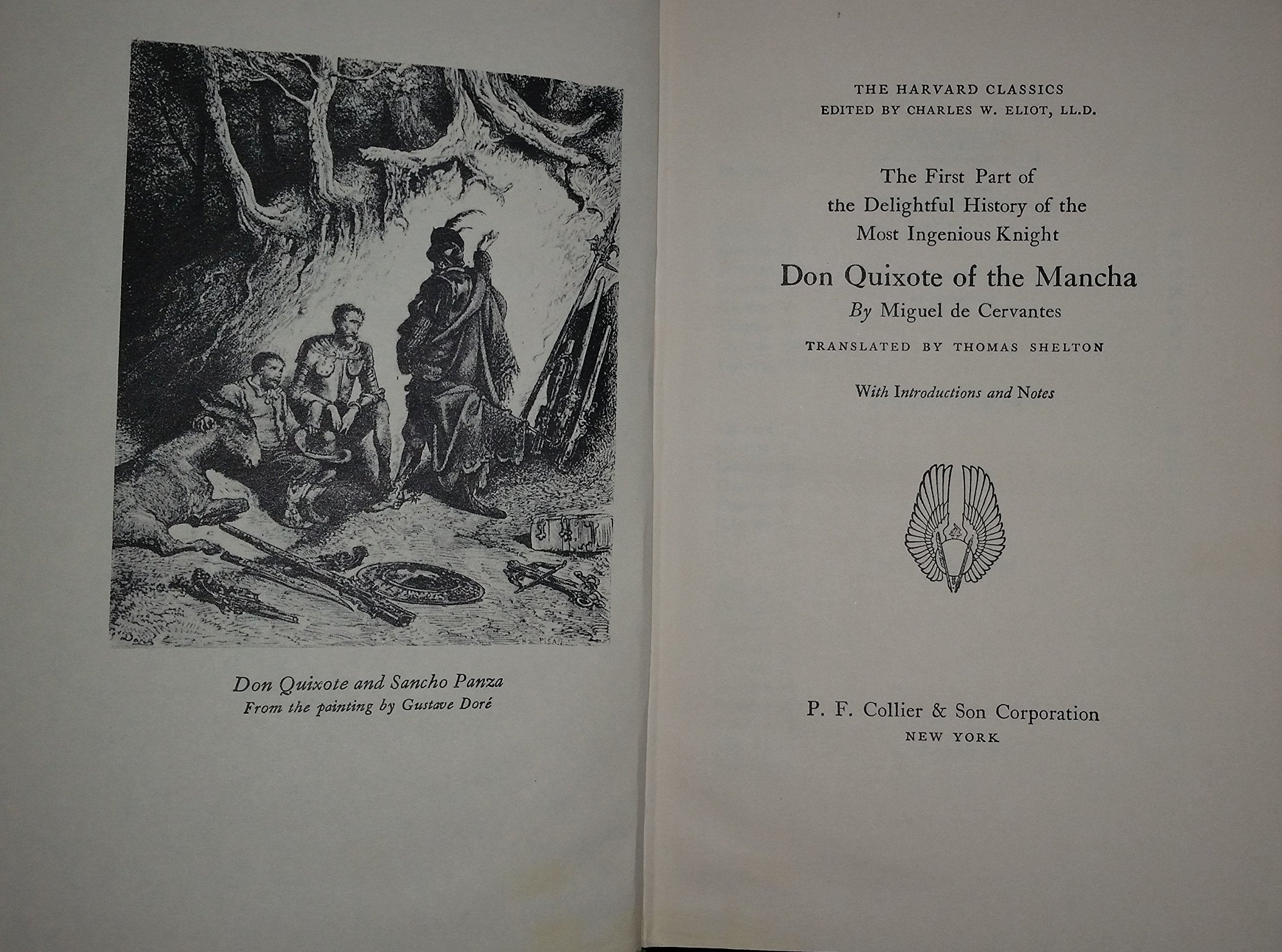 Cervantes (The Harvard Classics) used book depot