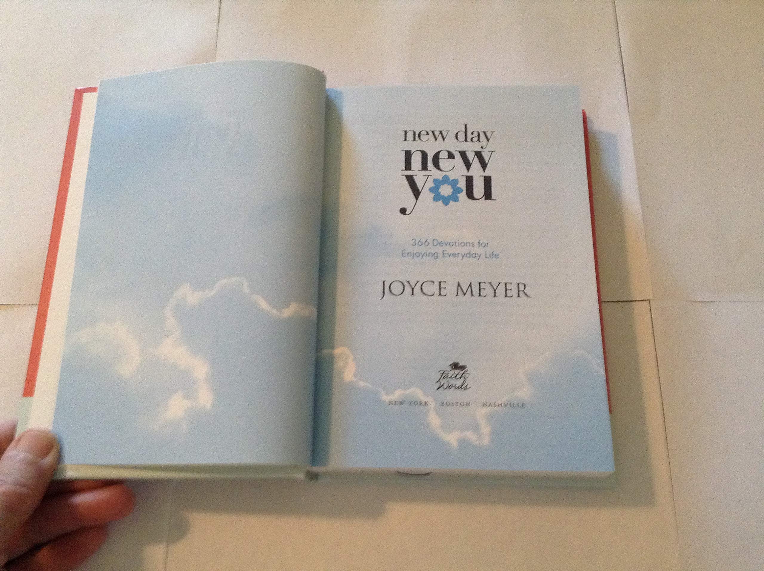 New Day, New You: 366 Devotions for Enjoying Everyday Life used book depot