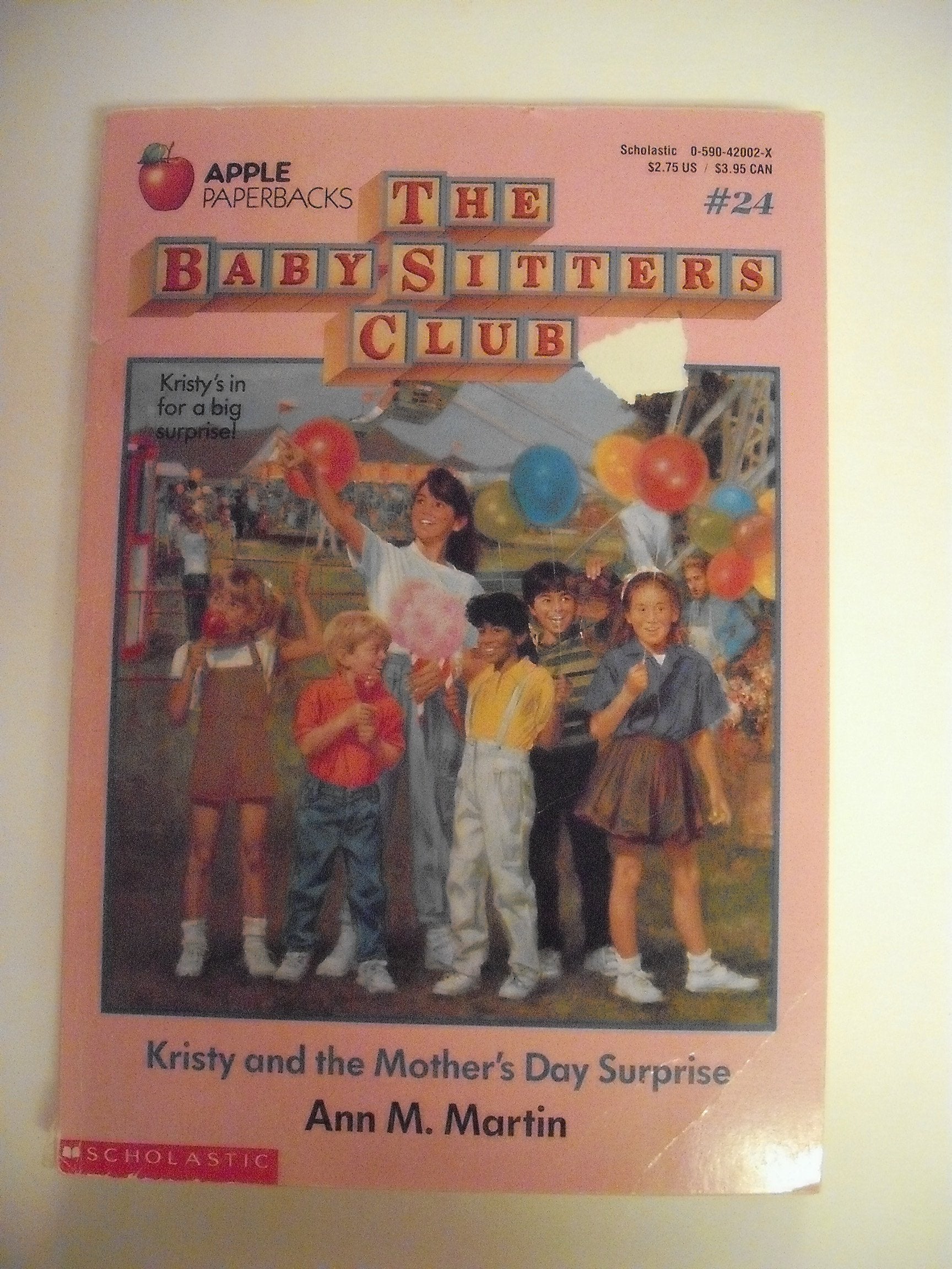Kristy and the Mother's Day Surprise (The Baby-Sitters Club #24) used book depot