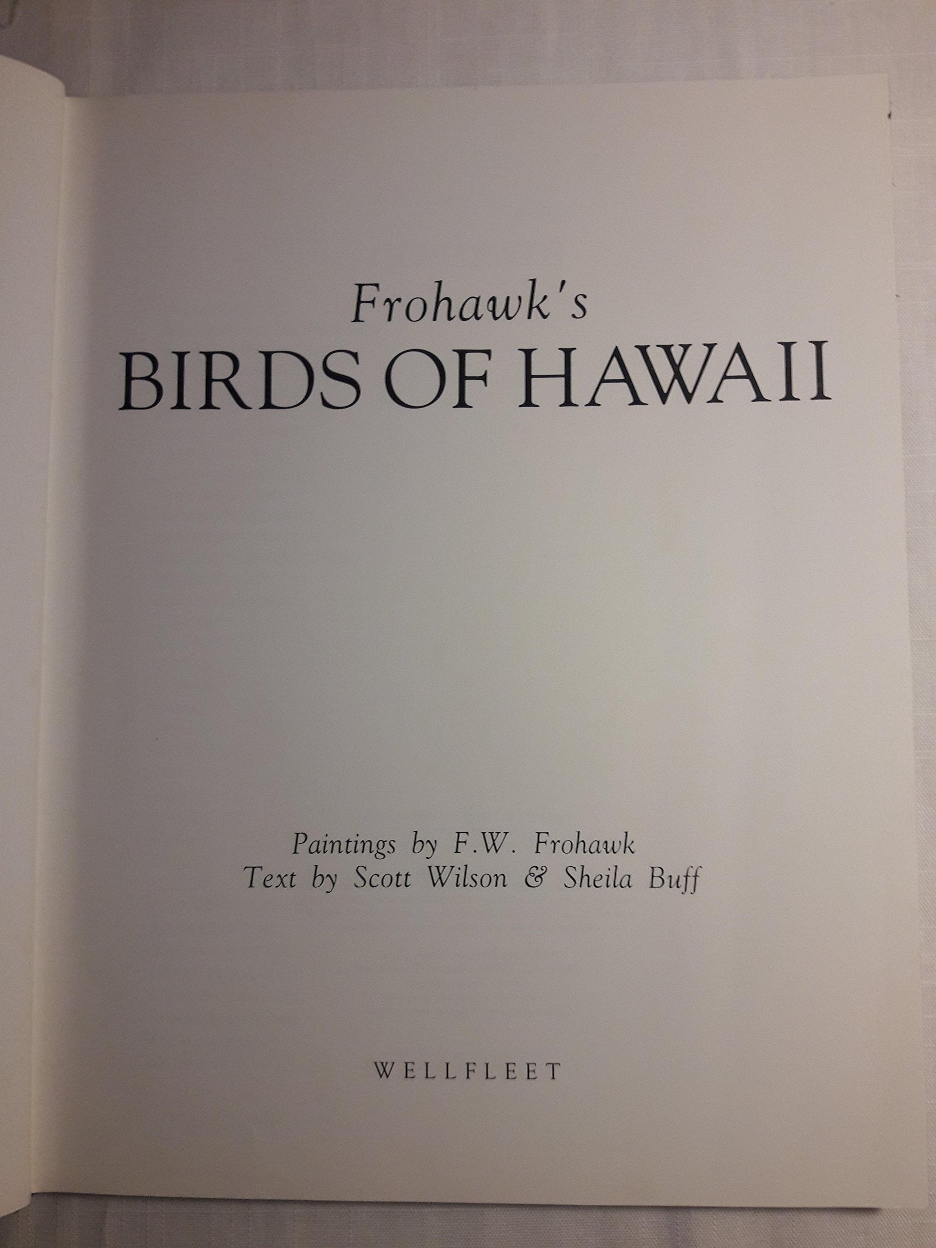 Frohawk's Birds of Hawaii