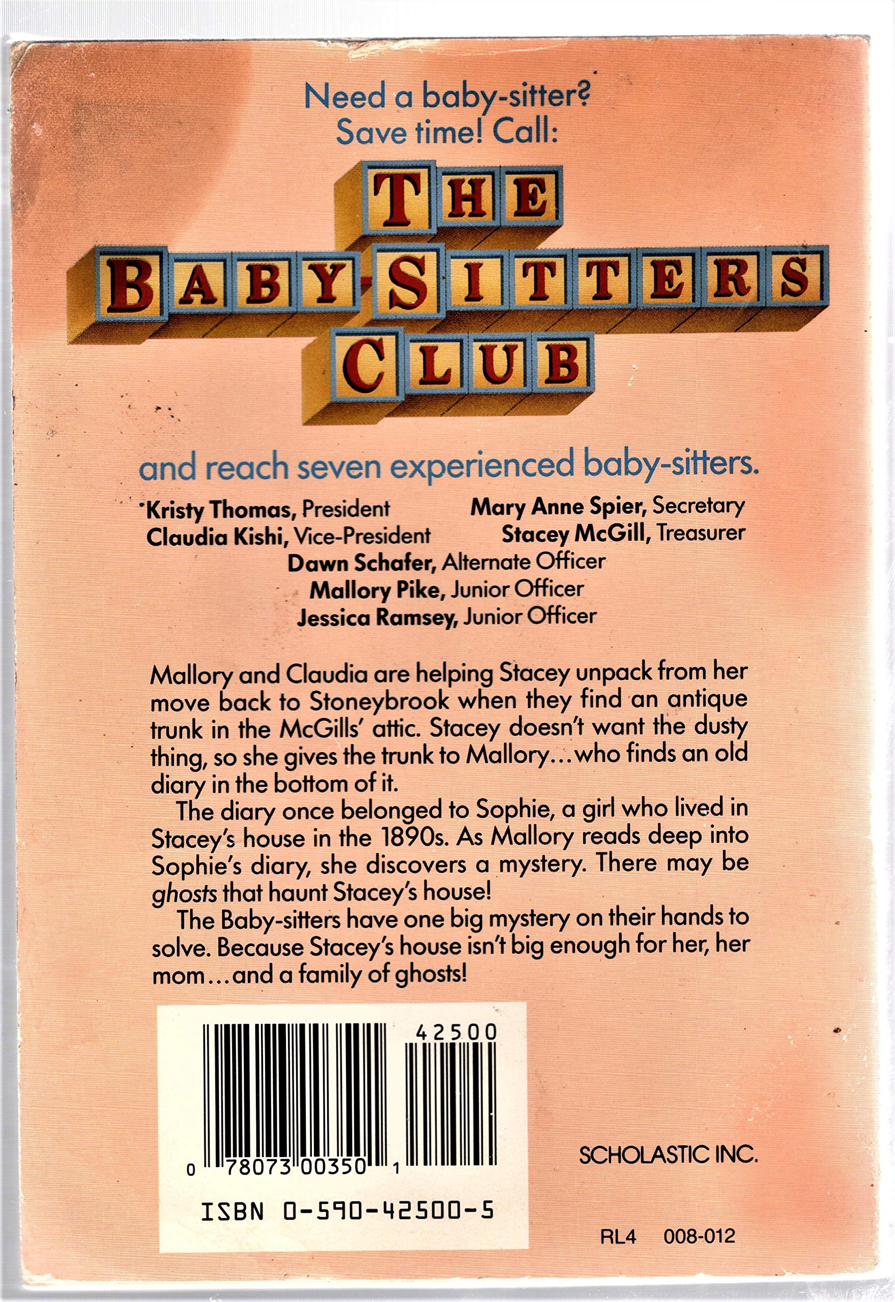 Mallory and the Mystery Diary (Baby-Sitters Club, 29) used book depot