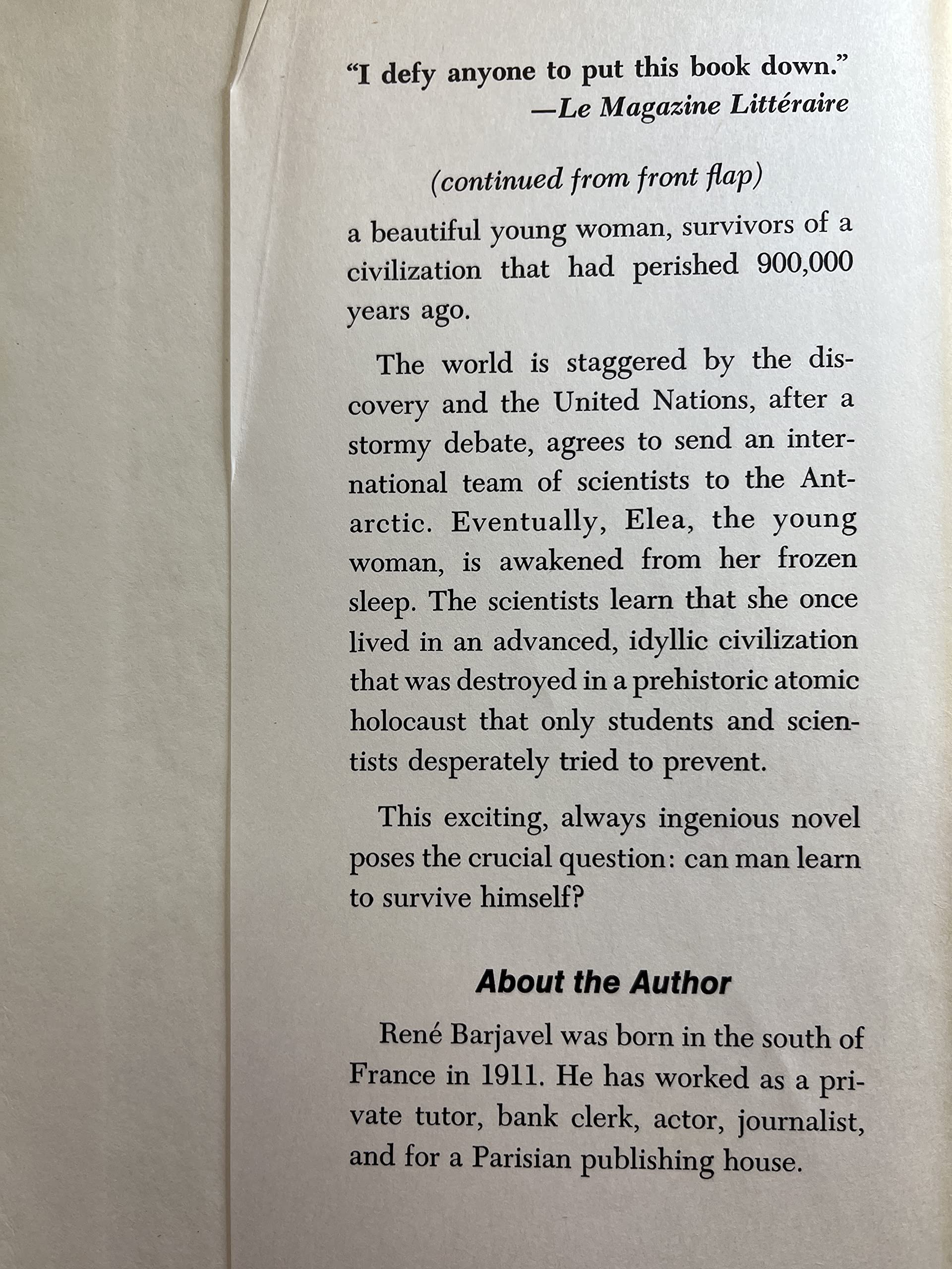 THE ICE PEOPLE used book depot