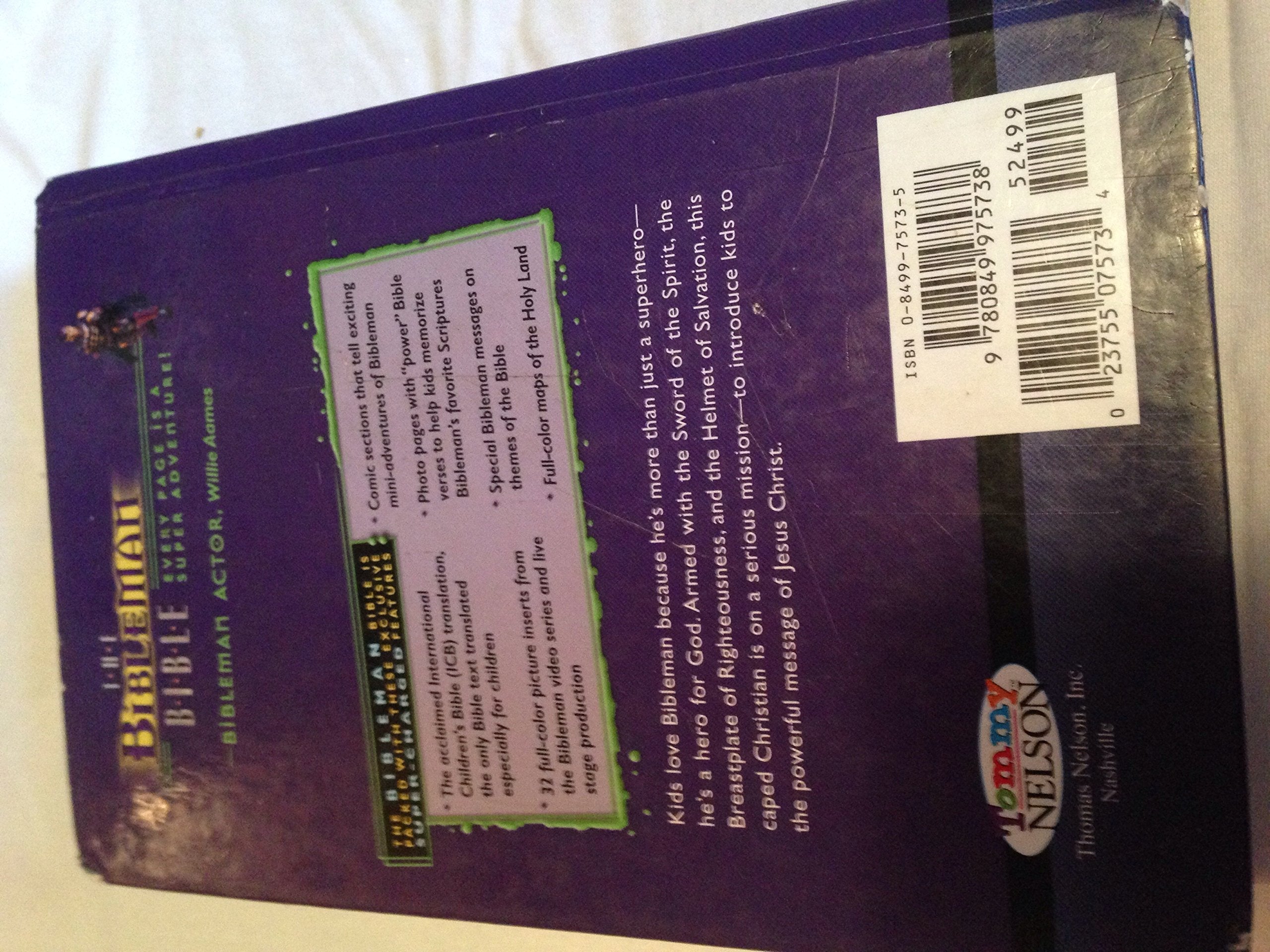 Bibleman Bible used book depot