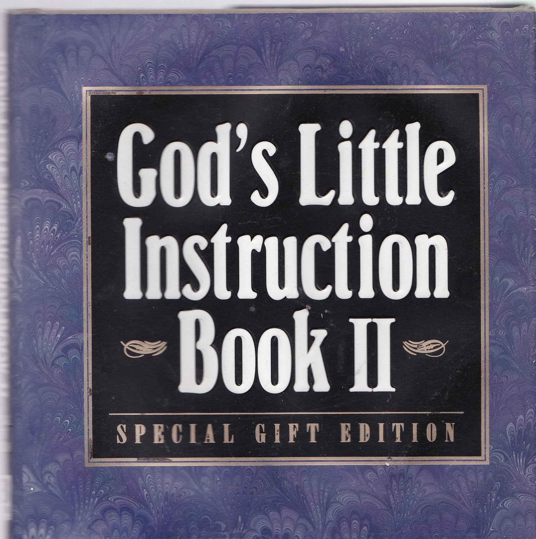 God's Little Instruction Book II (God's Little Instruction Book Series) used book depot